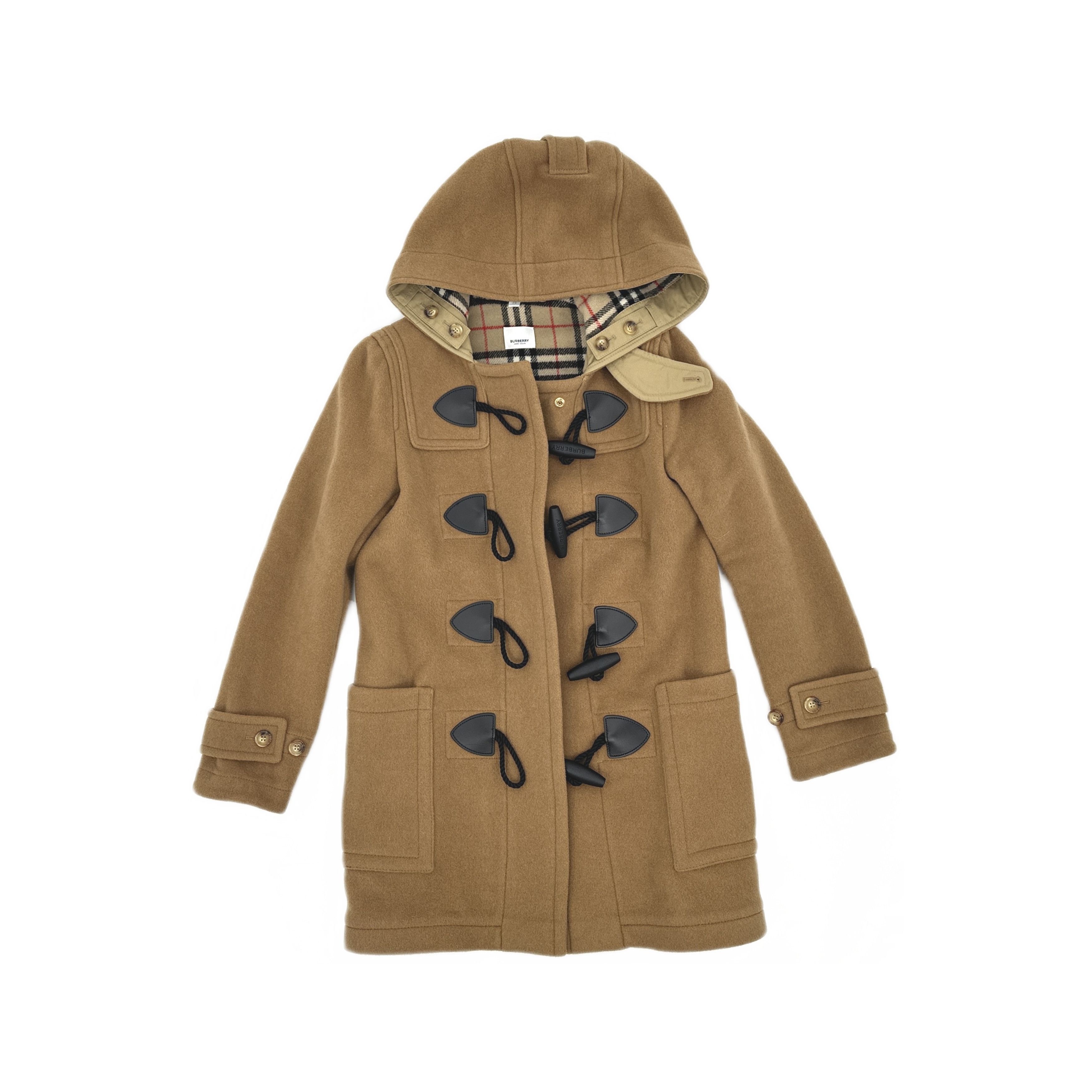Burberry Burberry Wool Duffle Coat Size US 4 Size S / US 4 / IT 40 - 1 Thumbnail