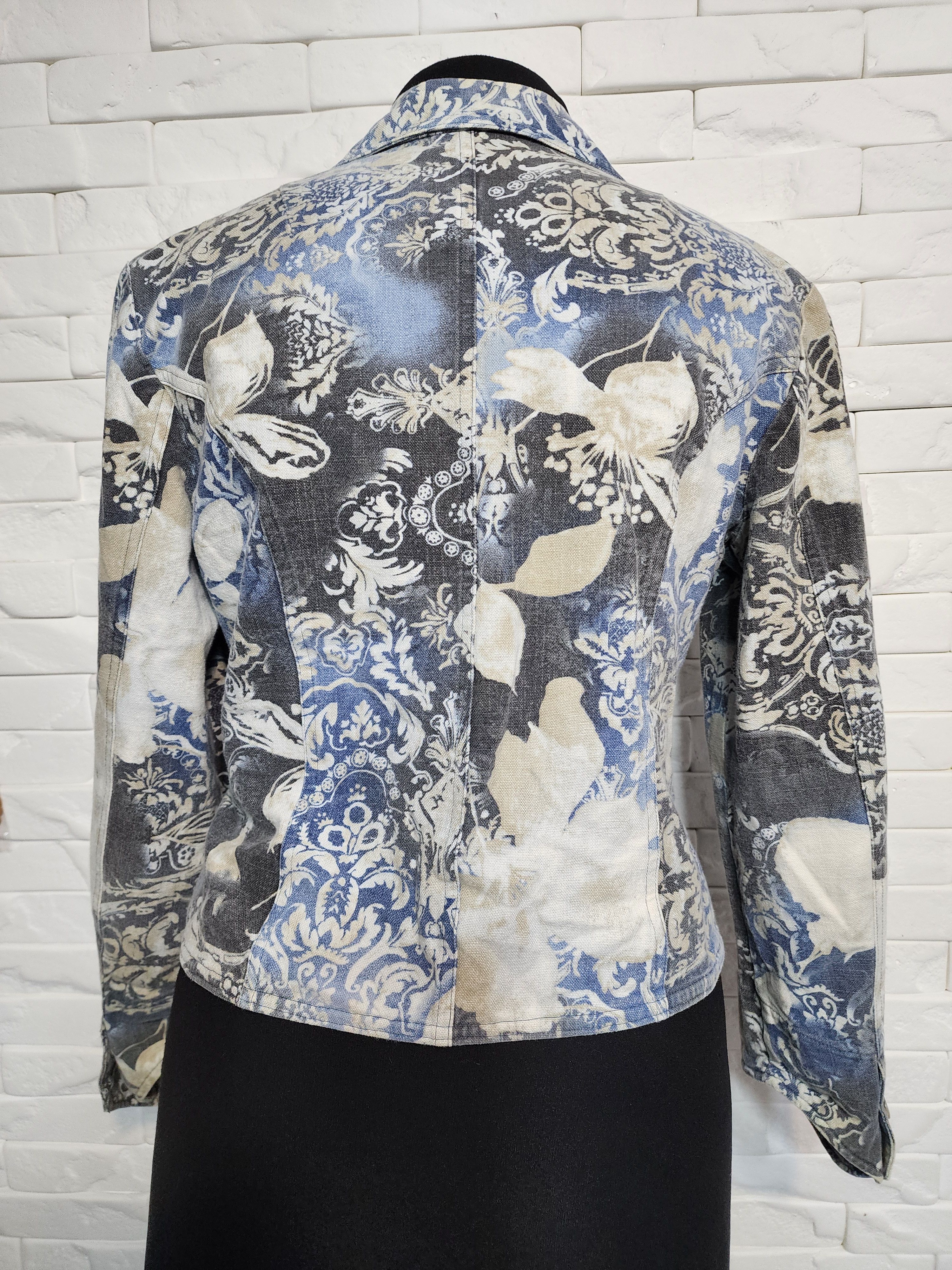 Other Denim Jacket: Women's Blue Jean Blazer Size M / US 6-8 / IT 42-44 - 4 Thumbnail