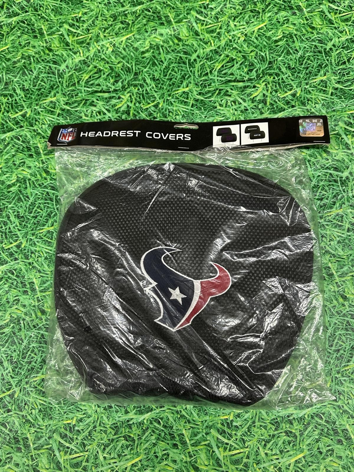 NFL HOUSTON TEXANS NFL HEAD REST COVERS NEW Size ONE SIZE - 1 Thumbnail