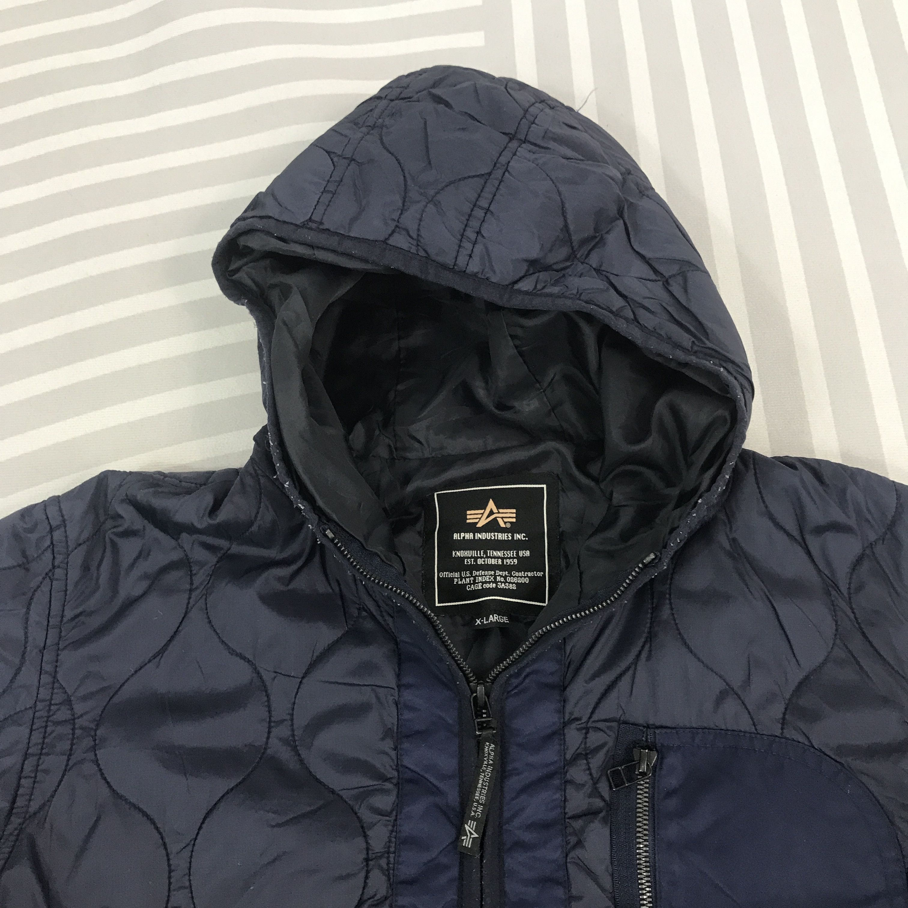 Alpha Industries Vintage Alpha Industries Hoodies design Jacket Size XL / US 12-14 / IT 48-50 - 8 Thumbnail