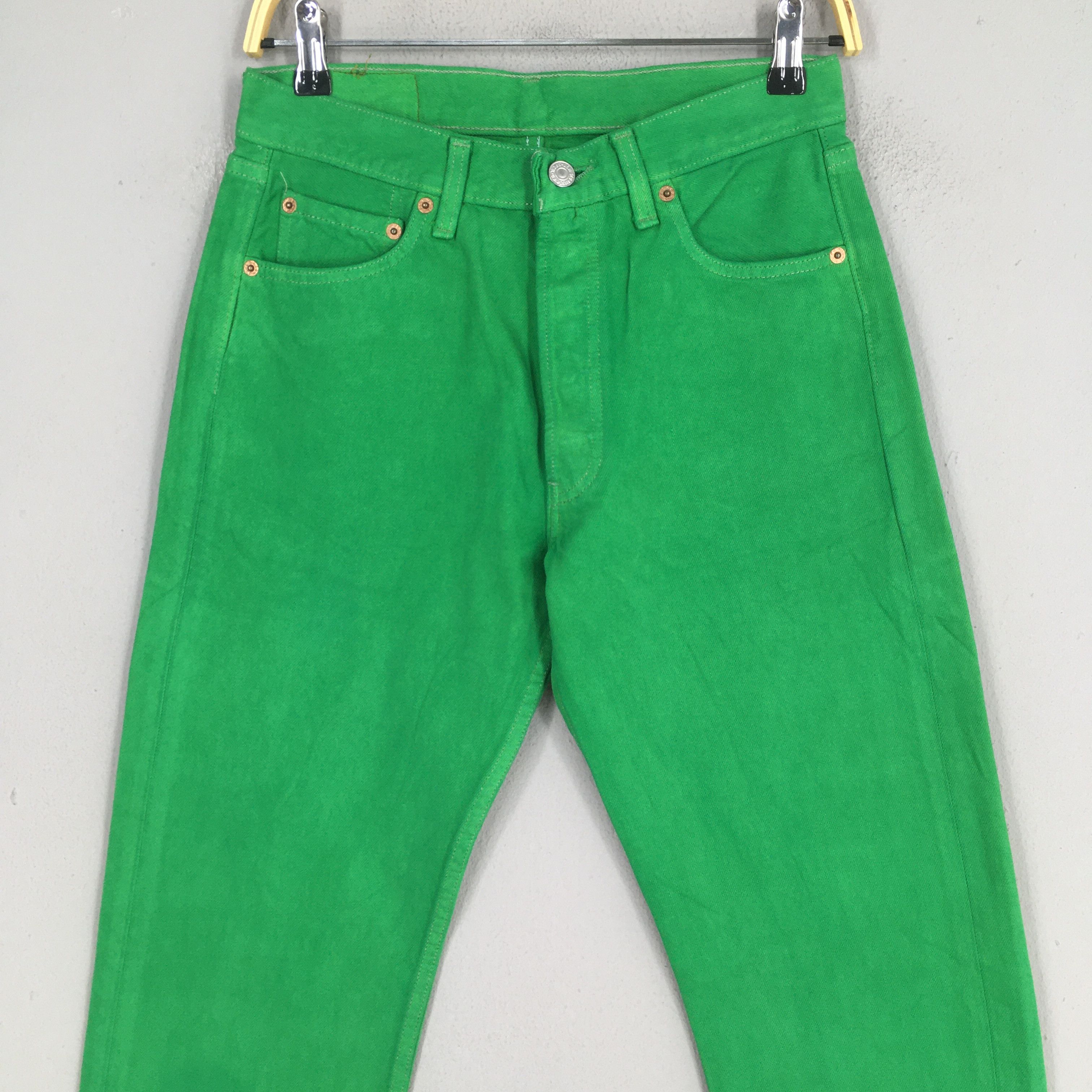 Levi's Size 28x29 Vintage 90s Levi's 501 Straight Cut Jeans S783 Size US 28 / EU 44 - 2 Thumbnail