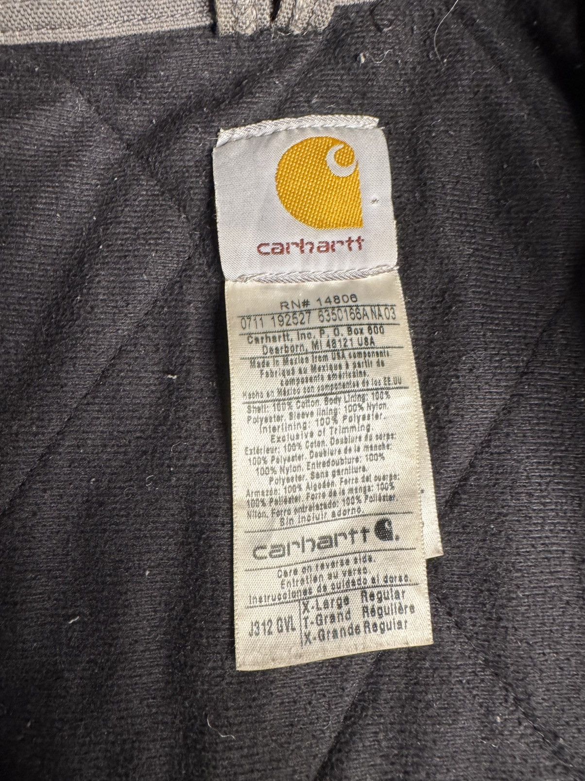 Carhartt Vintage CARHARTT Size XL Duck Jacket Size US XL / EU 56 / 4 - 4 Thumbnail