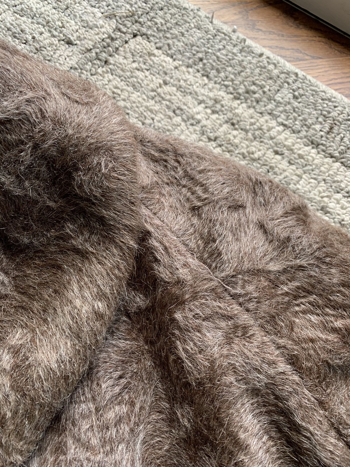 Vintage Vintage Fur Coat Skirt Set Chanel Blazer Fox Two Piece Wool Size XS / US 0-2 / IT 36-38 - 16 Thumbnail