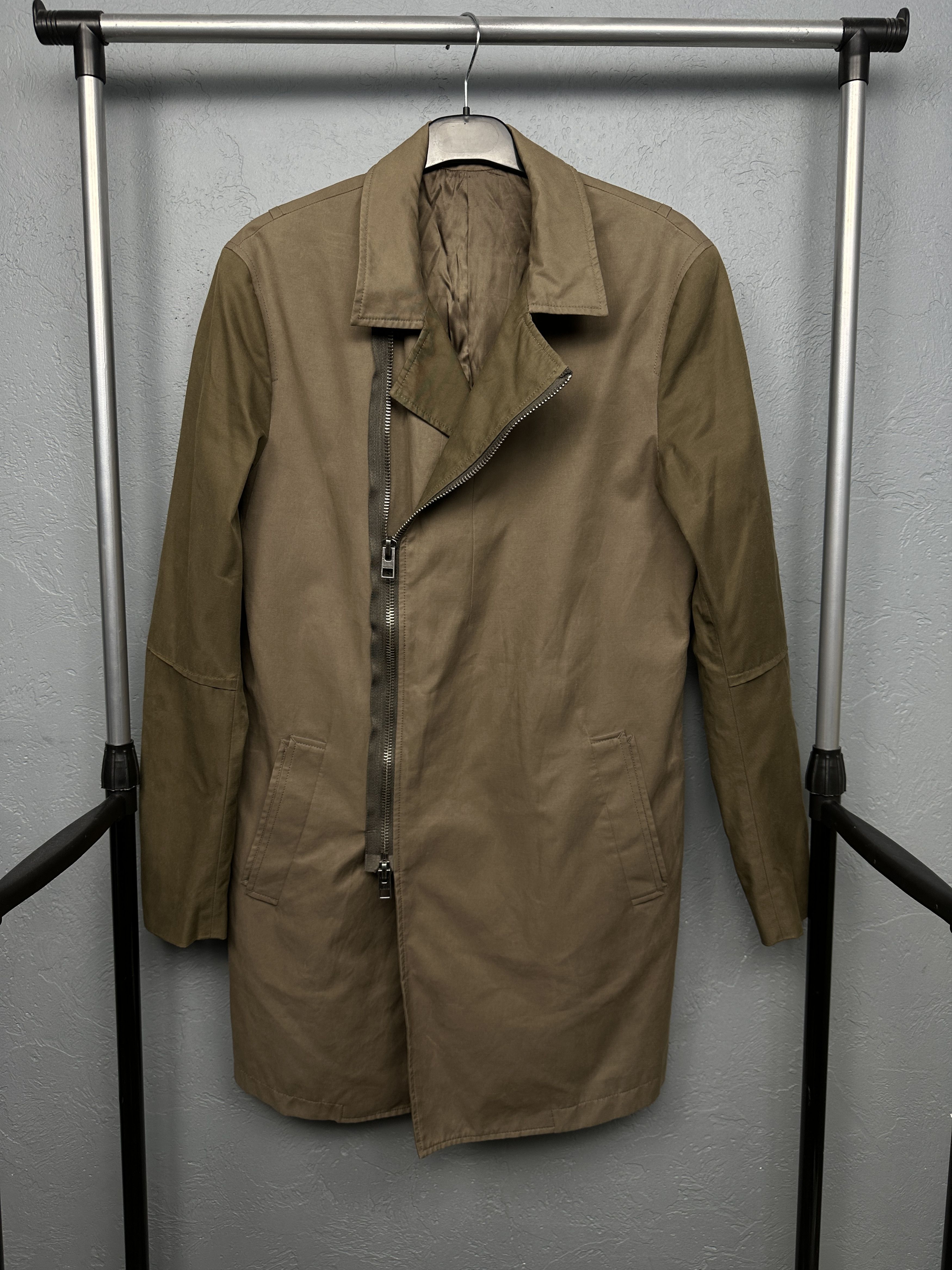 Allsaints Allsaints Mens Payne Mac Trench Coat Jacket Size US S / EU 44-46 / 1 - 1 Thumbnail