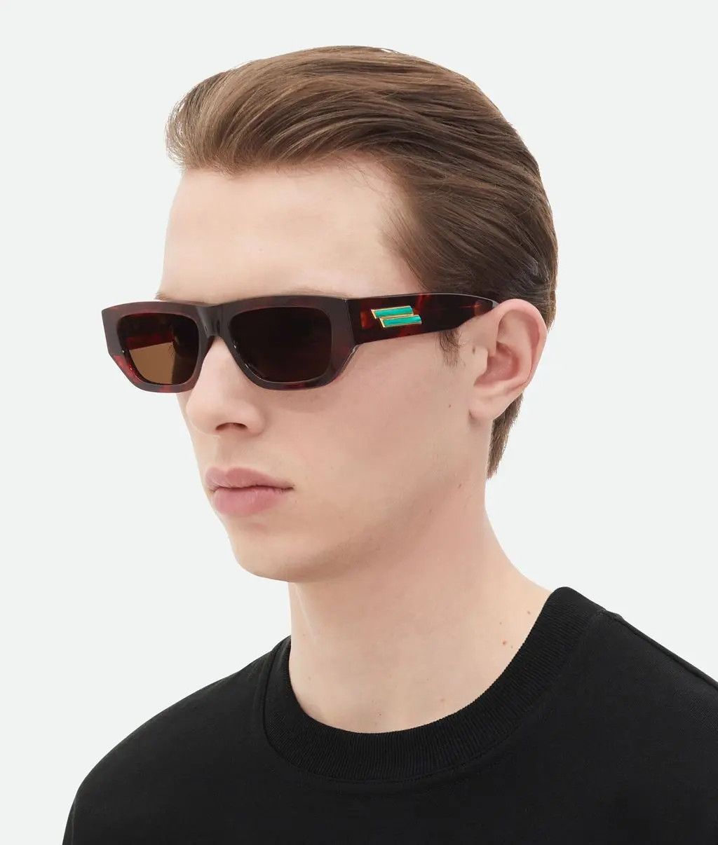 Bottega Veneta o1n1vont0525 Size: OS / Bolt Recycled Acetate Sunglasses Size ONE SIZE - 4 Thumbnail