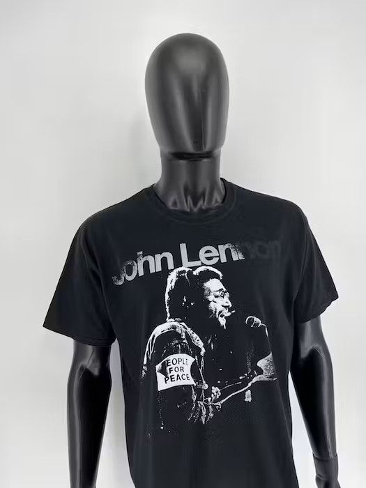 Band Tees RARE! Vintage 90s John Lennon Single Stitch The Beatles Size US XL / EU 56 / 4 - 2 Thumbnail