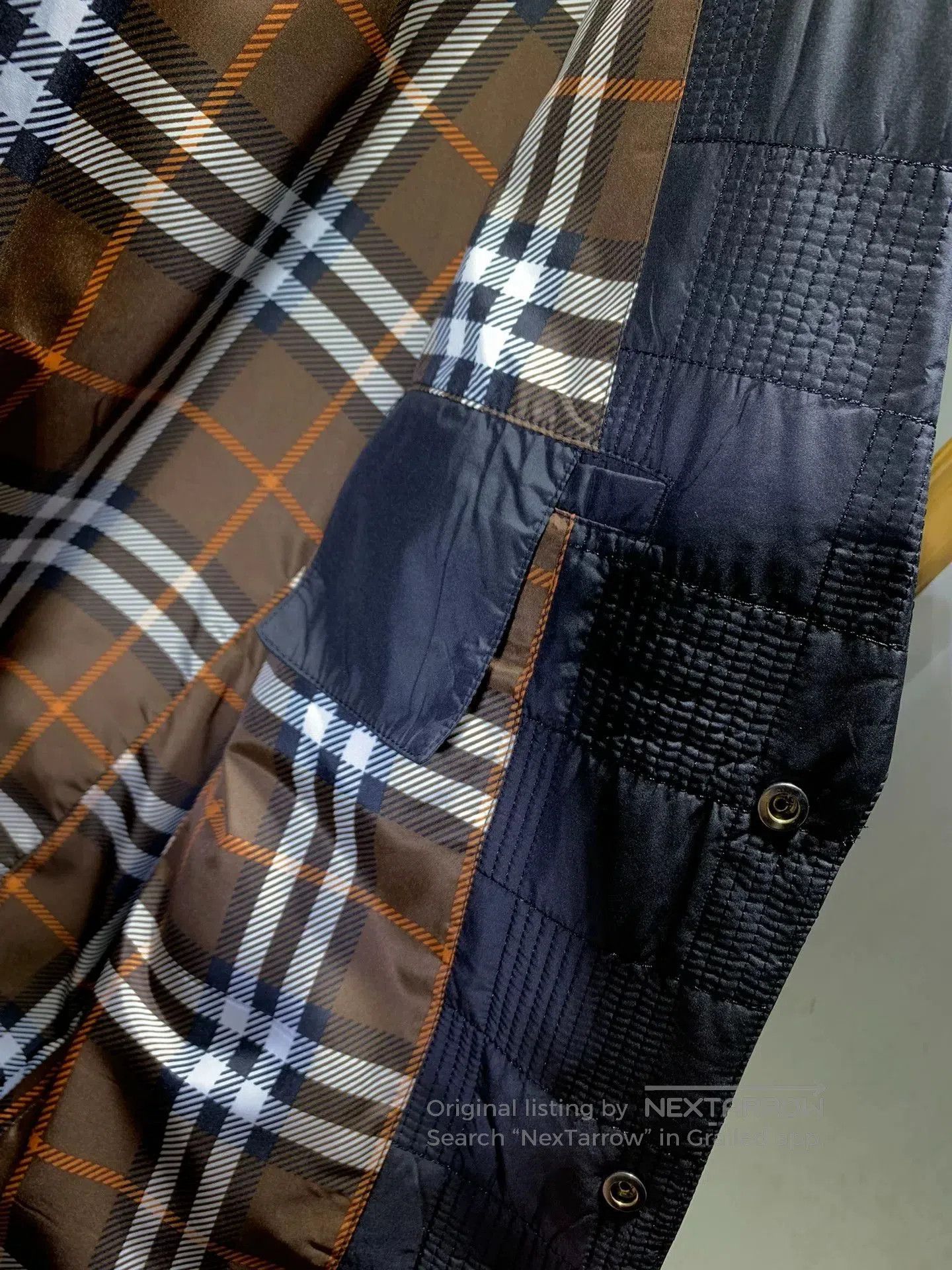 Japanese Brand Burberry Men's Business Casual Cotton Blazer. Size US M / EU 48-50 / 2 - 7 Thumbnail