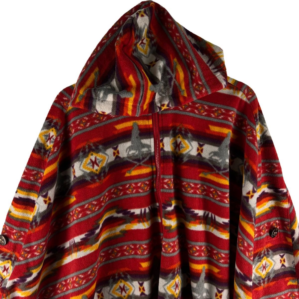 Hysteric Glamour 🔥Rare Over Print Hysteric Glamour Cloaks Jacket Hoodie Size US M / EU 48-50 / 2 - 2 Thumbnail