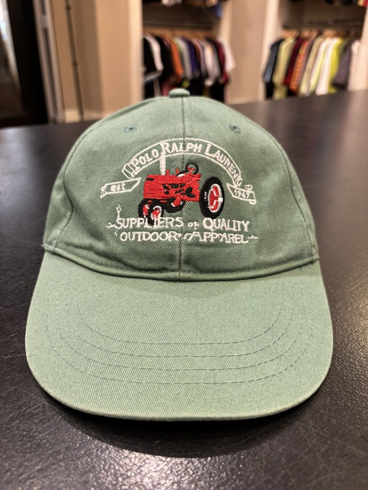 Polo Ralph Lauren Polo Ralph Lauren Tractor Hat - Green Size ONE SIZE - 1 Thumbnail