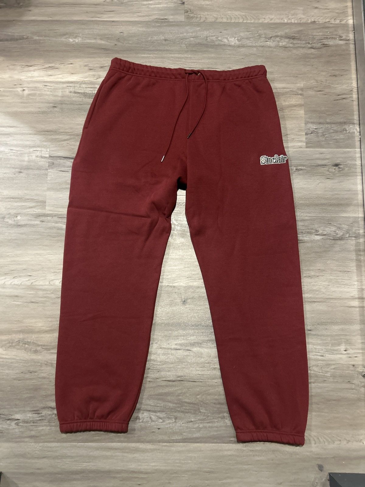 Sinclair Global Sinclair Global Burgundy VVS Sweatpants Size US 38 / EU 54 - 1 Thumbnail