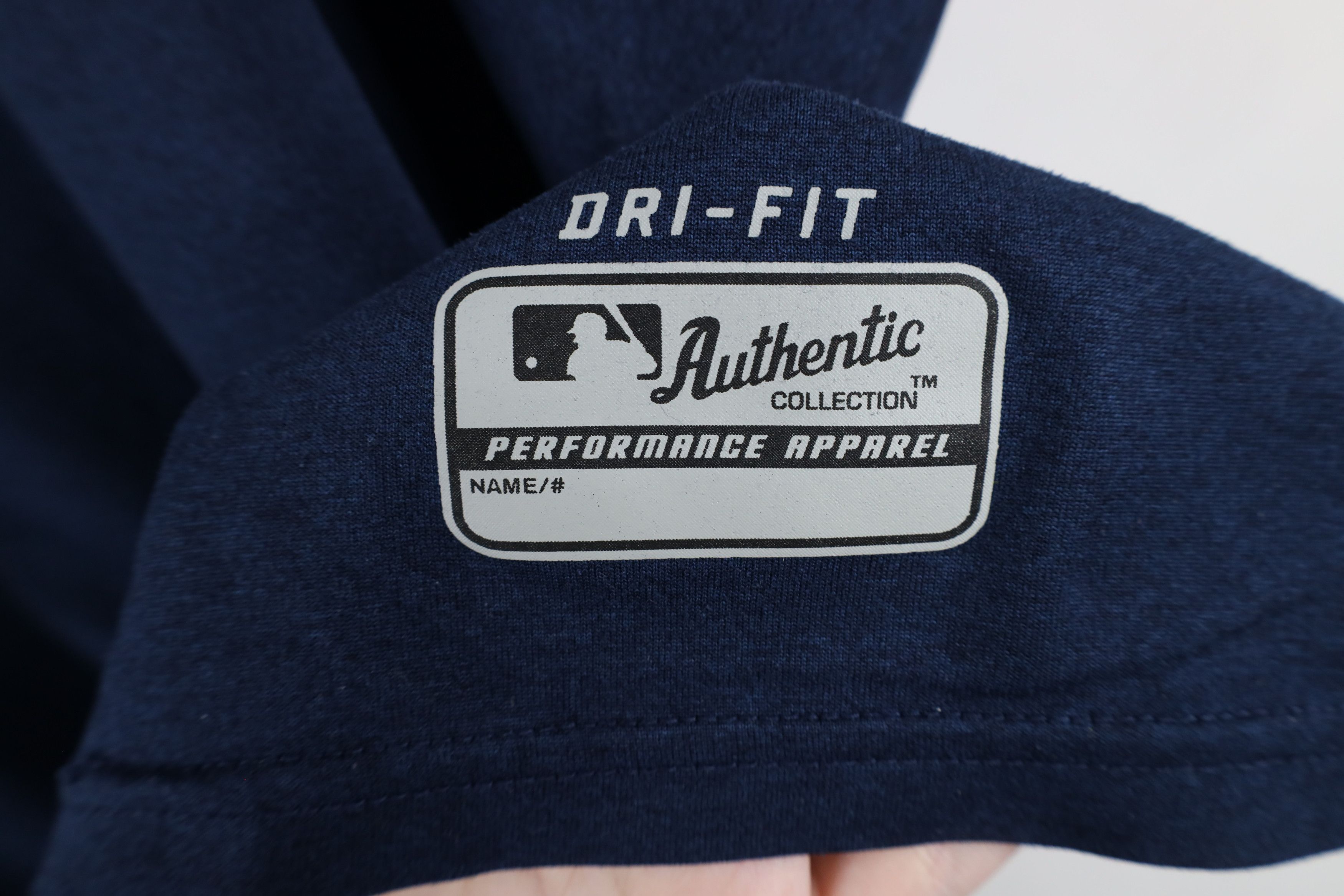 Nike × Vintage Nike Center Swoosh Detroit Tigers Baseball T-Shirt Blue Size US XXL / EU 58 / 5 - 6 Thumbnail