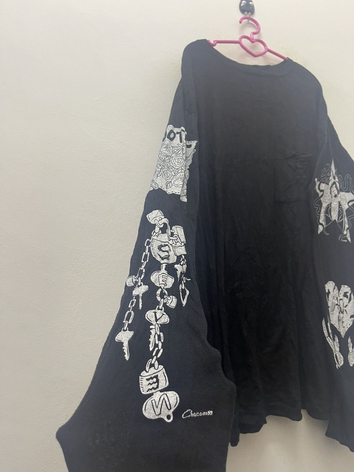 If Six Was Nine Rare Vintage STUDIO SEVEN x Yuka Chocomoo Sukajan Street Art Size US M / EU 48-50 / 2 - 3 Thumbnail