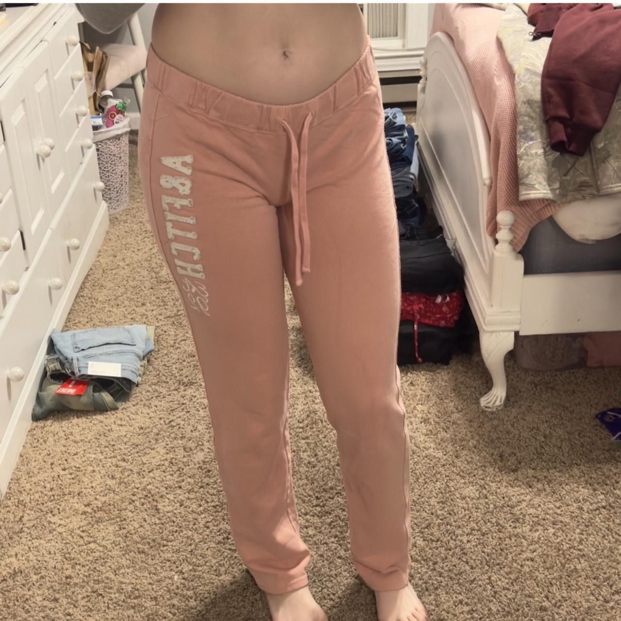 Abercrombie & Fitch × Vintage Y2K Abercrombie & Fitch Pink Straight Leg Sweatpants Size 26" / US 2 / IT 38 - 1 Thumbnail