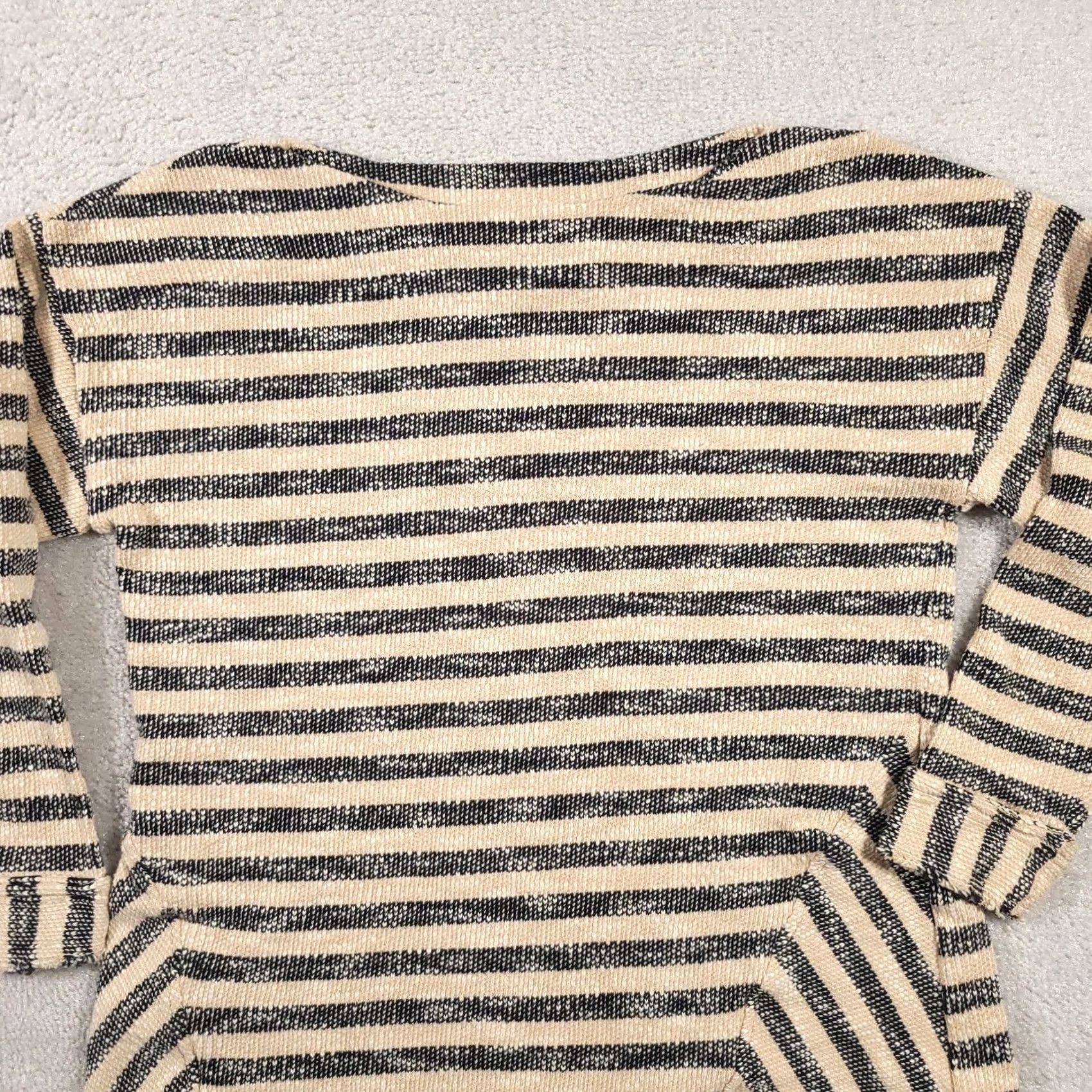 Soft Surroundings Soft Surroundings Shirt Women's Petite Medium PM Stripe Knit Long Sleeve Size M / US 6-8 / IT 42-44 - 3 Thumbnail