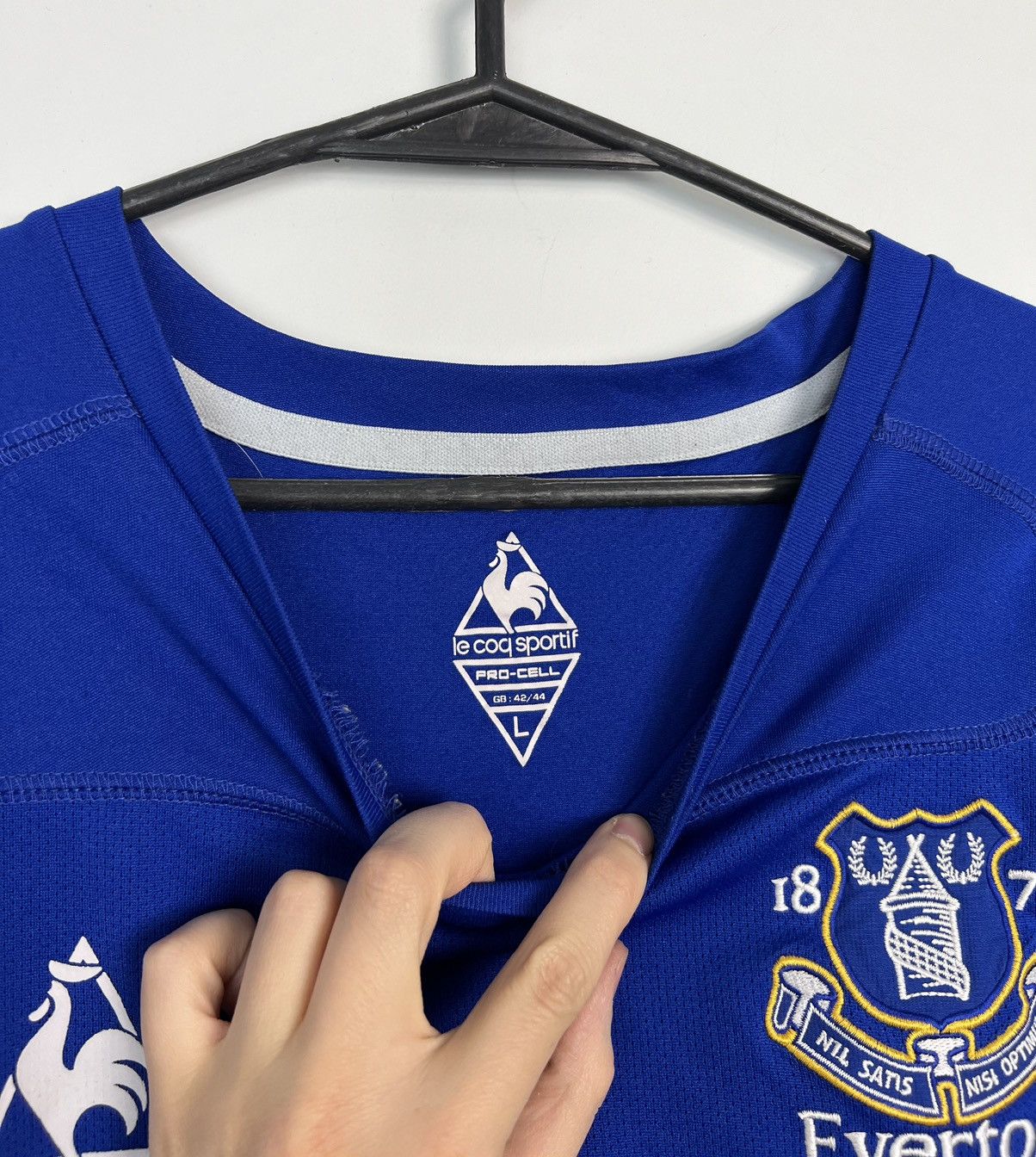 Le Coq Sportif × Vintage Le Coq Sportif Everton 2010/2011 Soccer Jersey Size US L / EU 52-54 / 3 - 2 Thumbnail