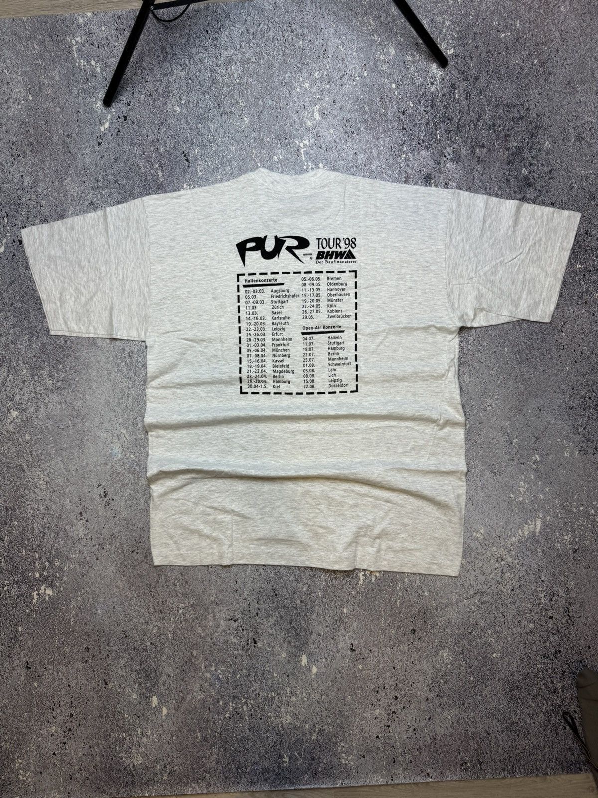 Band Tees × Vintage VINTAGE 90s PUR BAND TEE GERMANY EUROPE RARE Size US XL / EU 56 / 4 - 1 Thumbnail