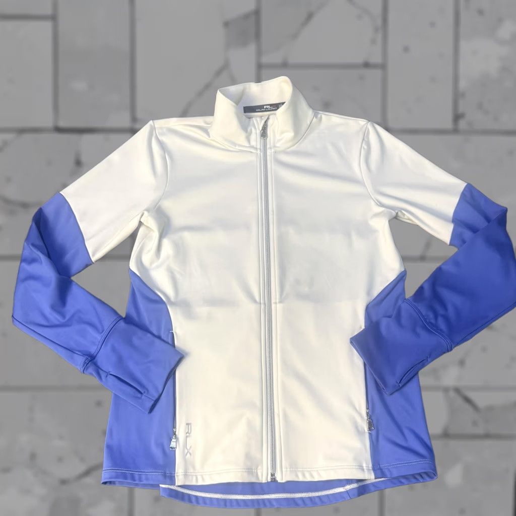 Ralph Lauren Ralph Lauren Womens Medium Blue Full Zip Golf Performance Jacket Size M / US 6-8 / IT 42-44 - 1 Thumbnail