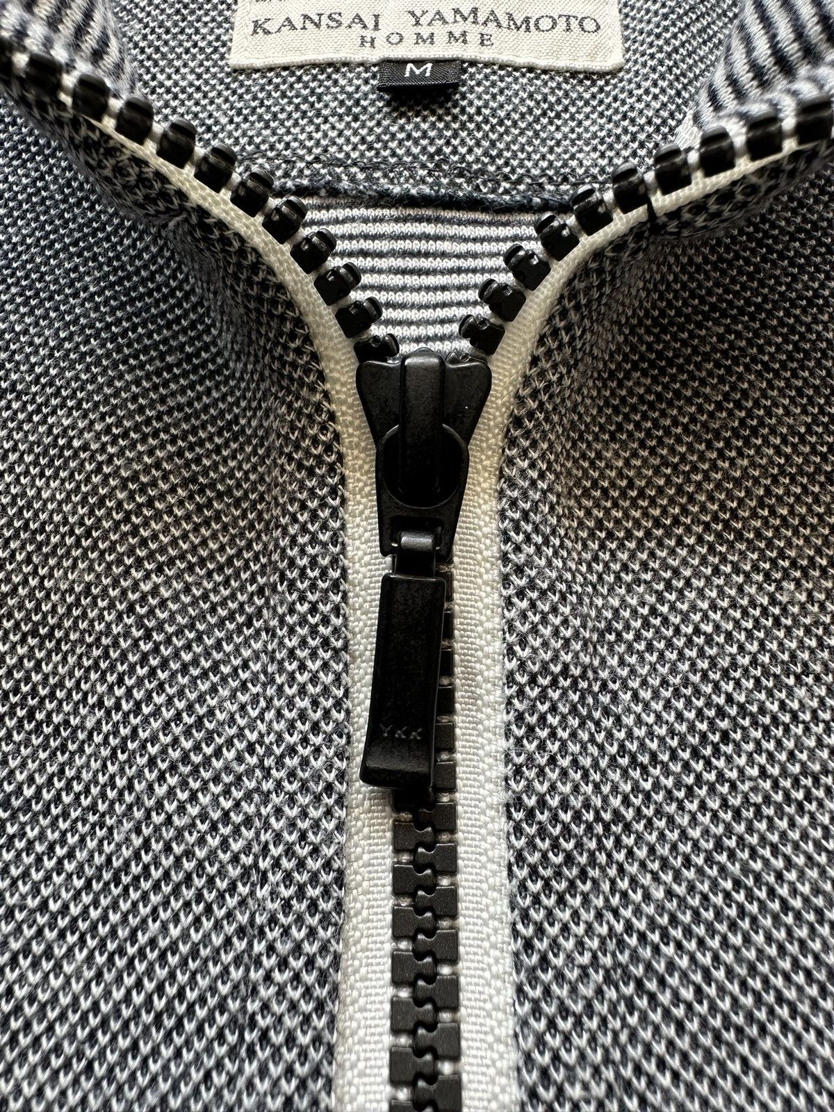 Kansai Yamamoto × Kenzo 00's Kansai Yamamoto Homme - Light zipper sweater Size US M / EU 48-50 / 2 - 14 Thumbnail