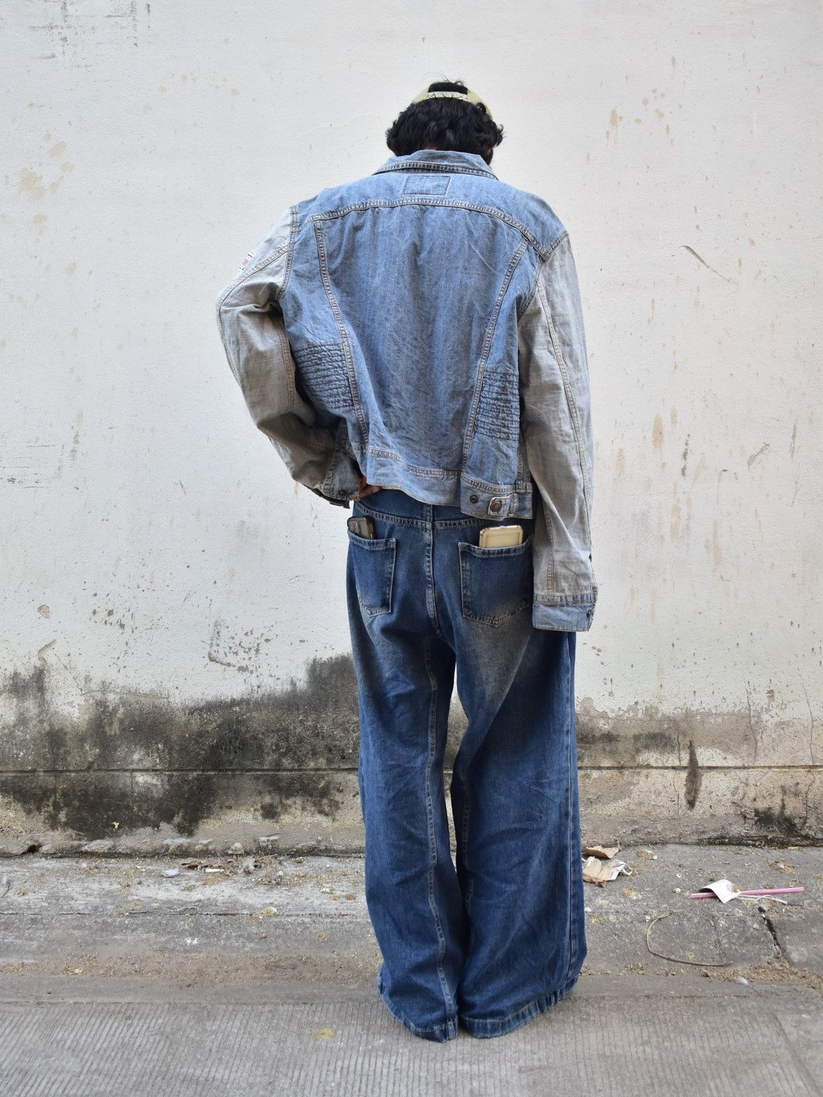 Vintage Vintage Chevignon Denim Jacket Distressed Grunge Size US M / EU 48-50 / 2 - 14 Thumbnail