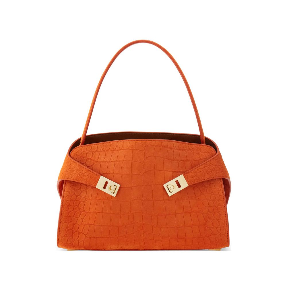 Salvatore Ferragamo Ferragamo ORANGE Shoulder Bags Size ONE SIZE - 1 Thumbnail