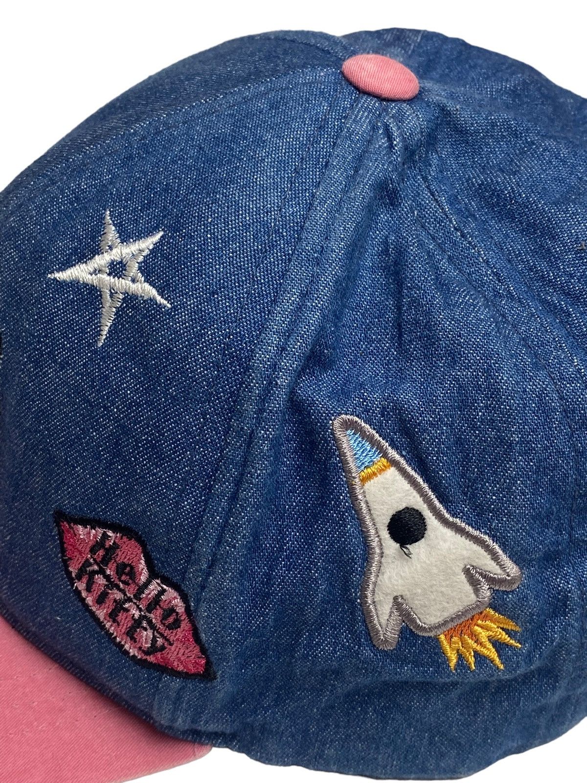 Angel Blue 2000s Hello Kitty - Denim Hat Size 30 - 10 Thumbnail