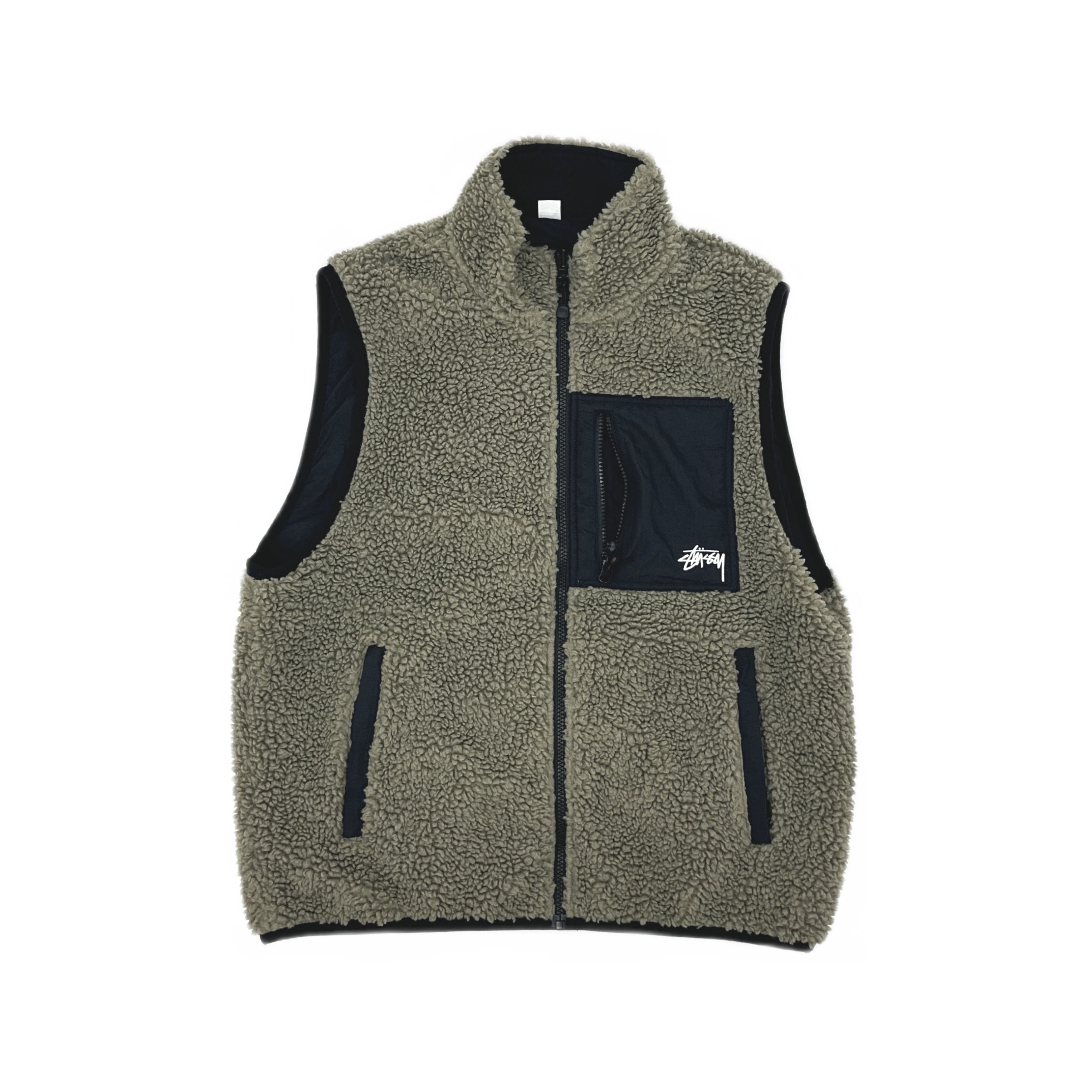 Stussy Stüssy Sherpa Reversible Vest Size M Size US M / EU 48-50 / 2 - 1 Thumbnail