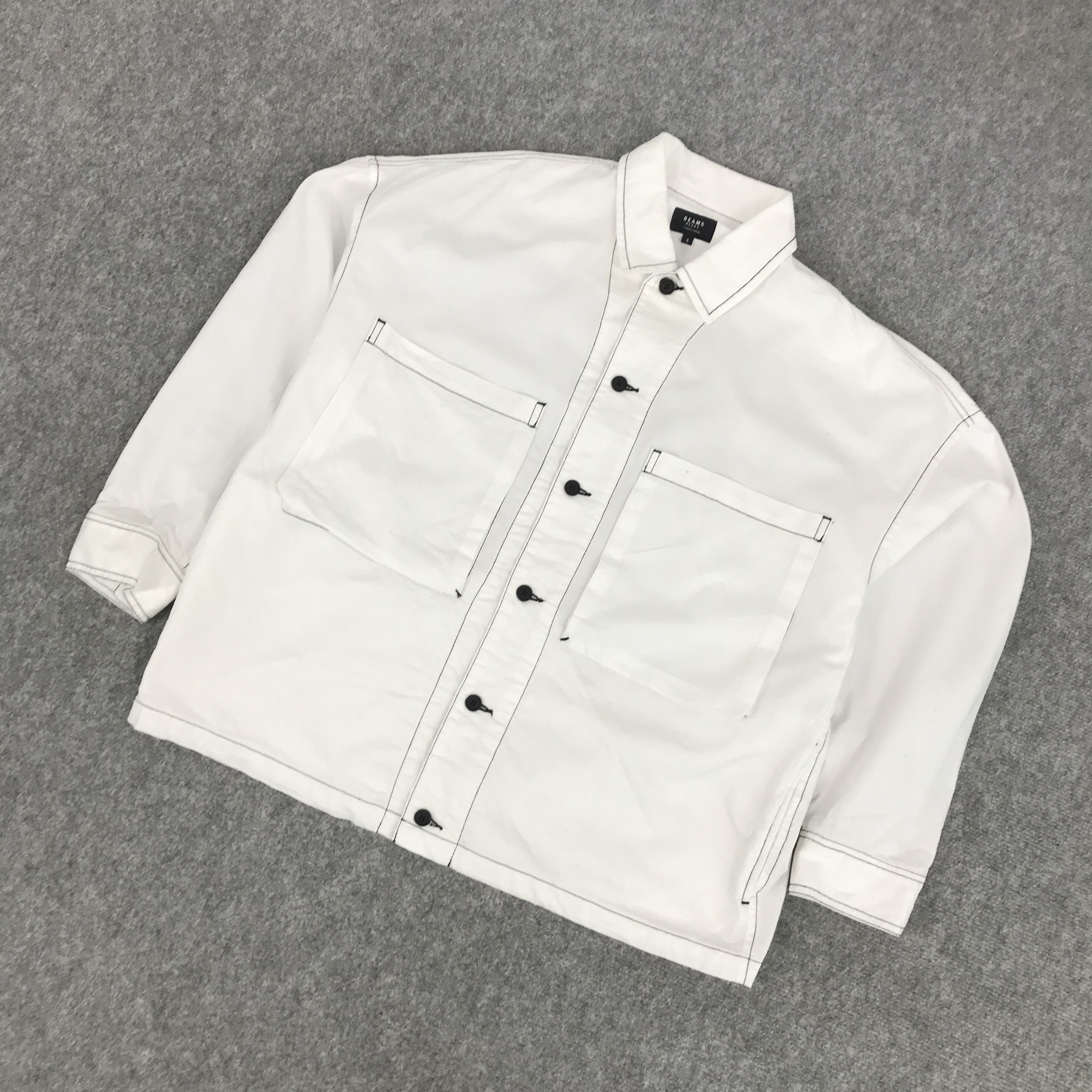 Beams Plus × Japanese Brand BEAMS HEART JAPAN BRAND BUTTON UP JACKET Size US S / EU 44-46 / 1 - 5 Thumbnail
