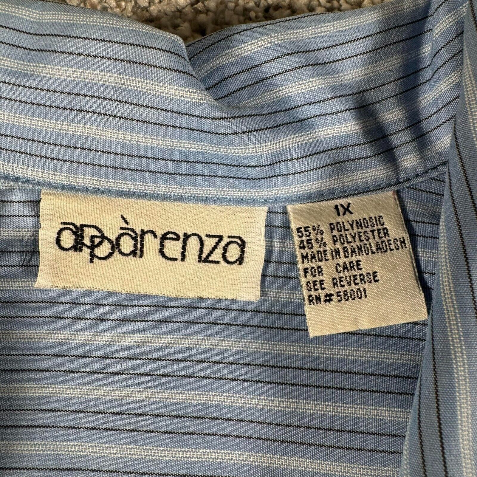 Other Vintage 80s 90s Button Up Top Women 1X Plus Coastal Oversize Size XL / US 12-14 / IT 48-50 - 6 Thumbnail