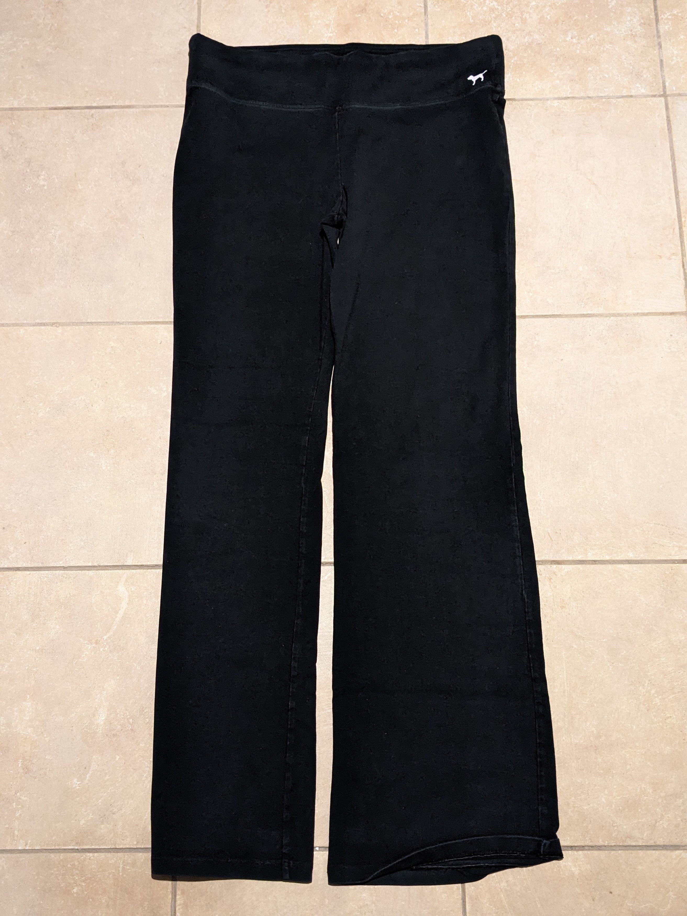 Victoria's Secret × Vintage Pink Victoria's Secret Black X-Large Regular Yoga Pants Size 34" / US 12 / IT 48 - 3 Thumbnail