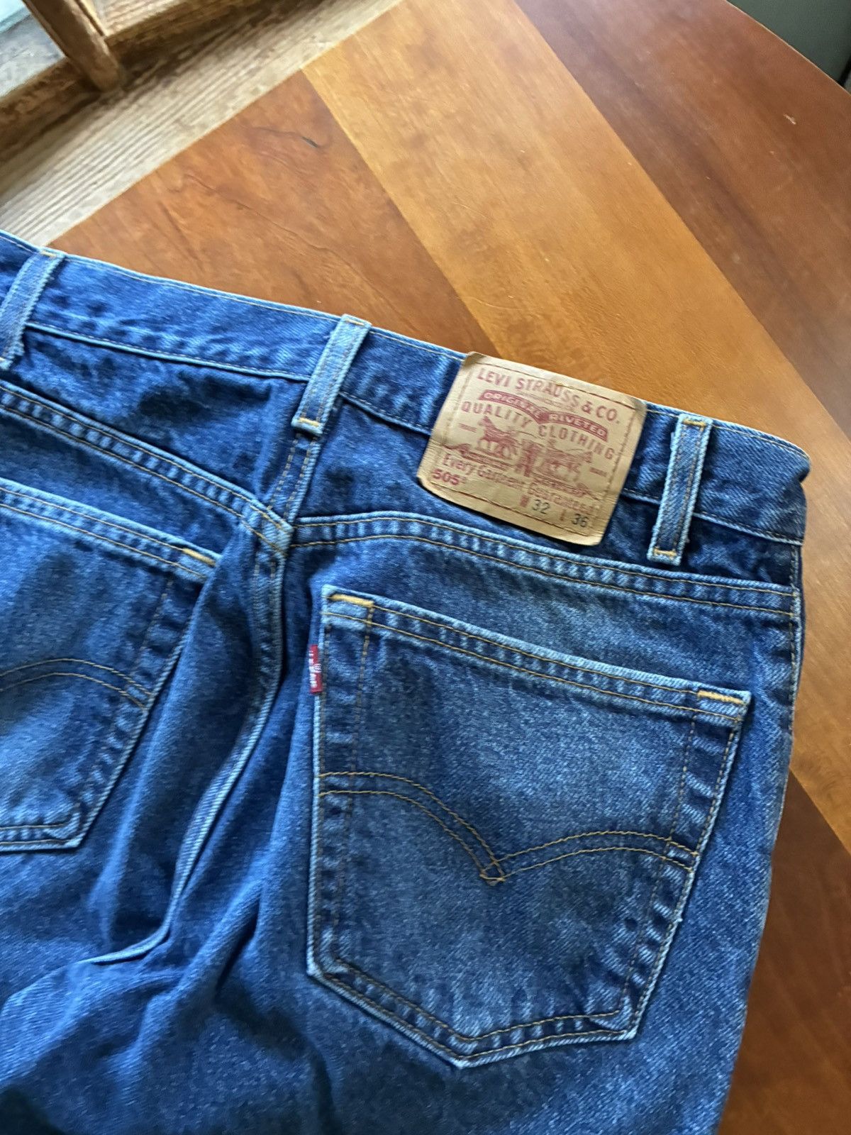Levi's Vintage 90s Levi’s 505 denim jeans Size US 30 / EU 46 - 5 Thumbnail