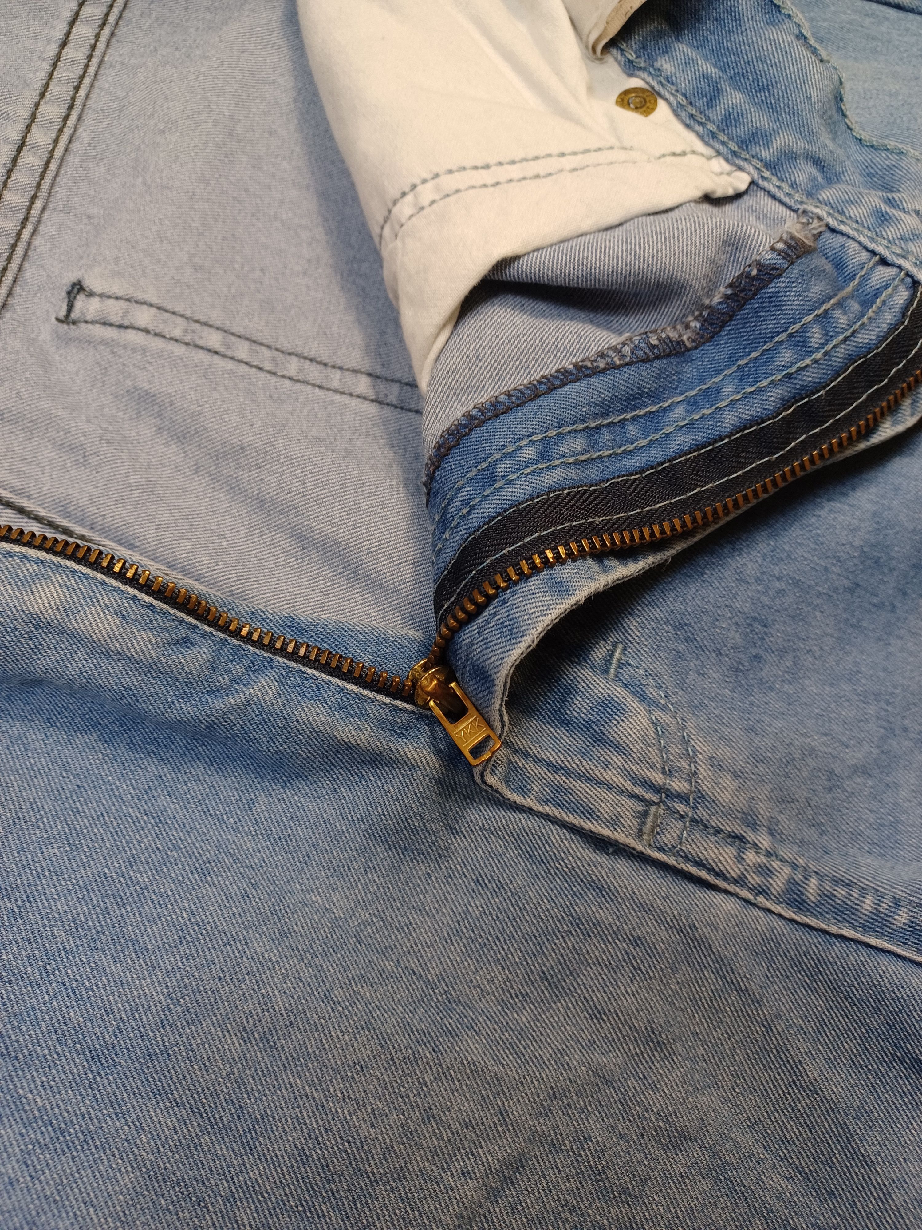 Giorgio Armani Vintage Armani Jeans Y2K Blue Stonewashed Denim Jeans Pants Size US 34 / EU 50 - 11 Thumbnail