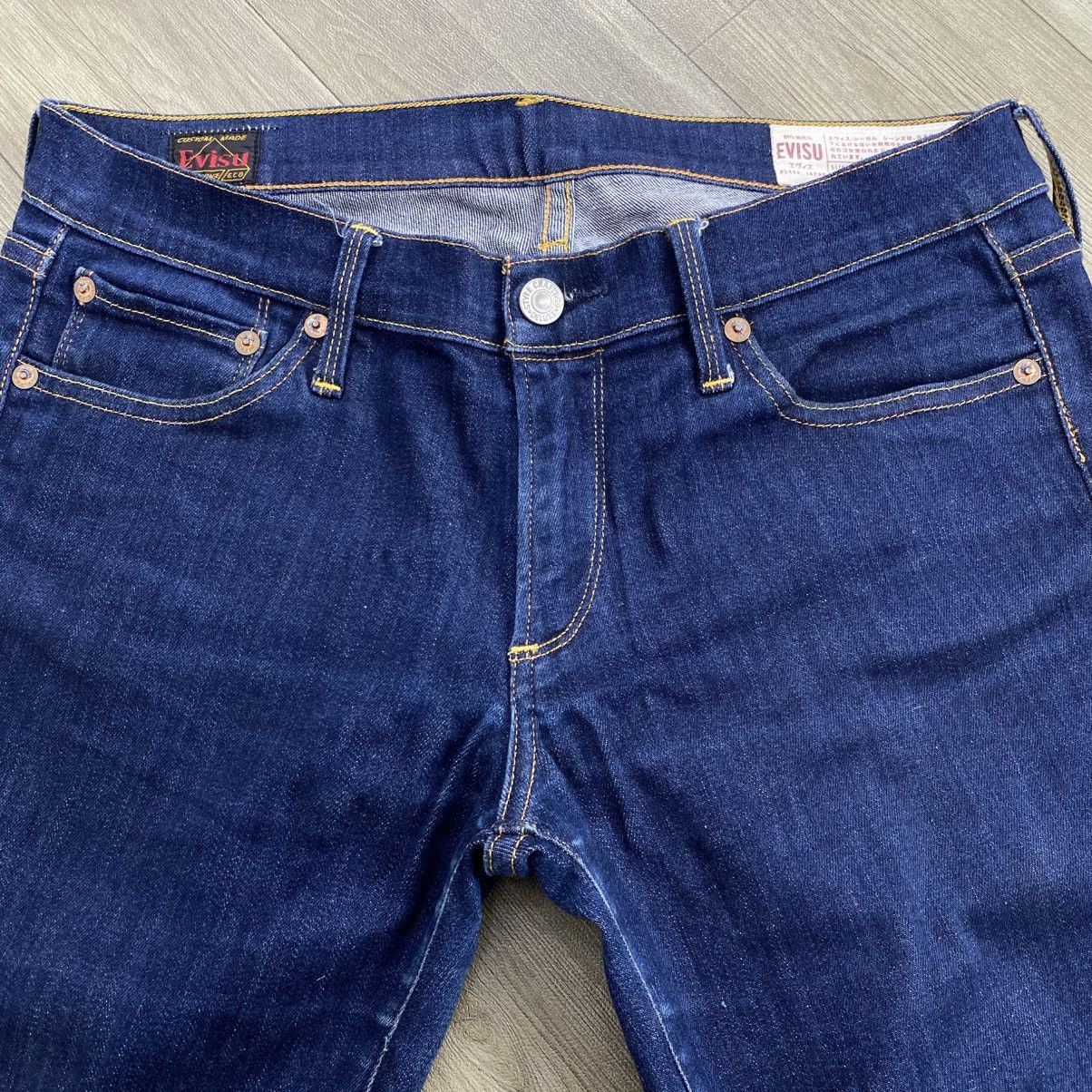 Evisu 2000s Vintage Evisu Daicock Big Logo Japan Denim Jeans Y2K Size US 28 / EU 44 - 5 Thumbnail