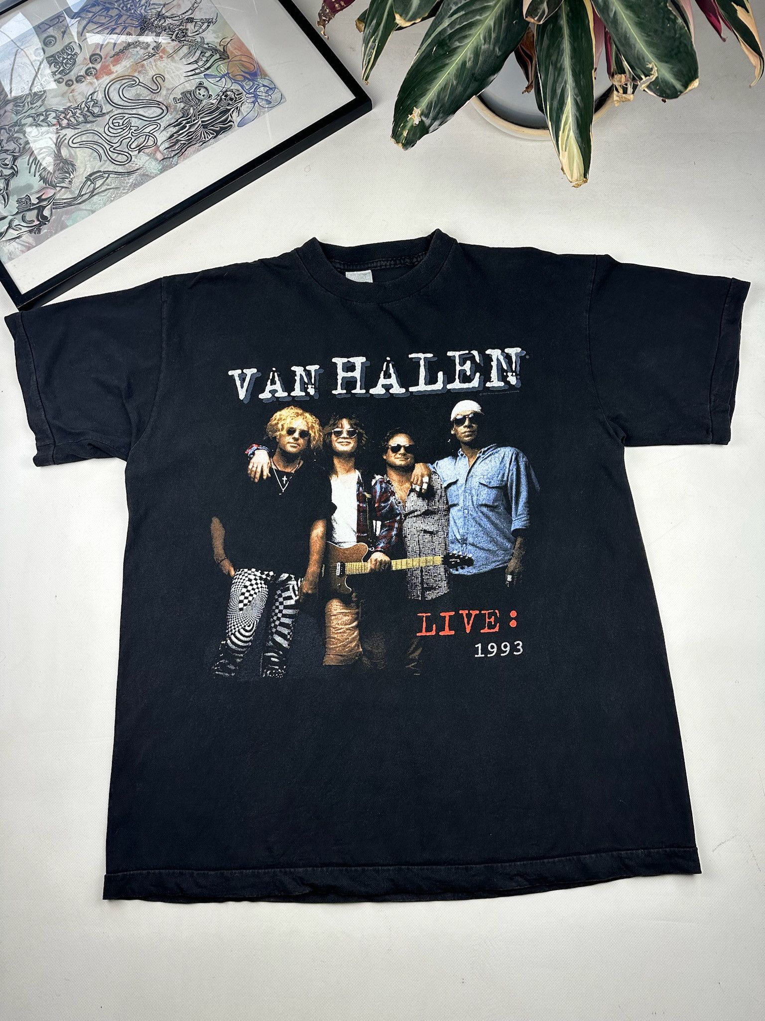 Band Tees Vintage Van Halen Tee Size US XL / EU 56 / 4 - 1 Thumbnail