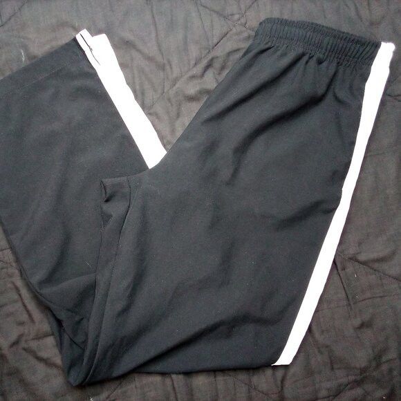 Nike × Vintage Vintage Y2K Nike Striped Wind Pants Joggers Trainers Size 32" / US 10 / IT 46 - 1 Thumbnail