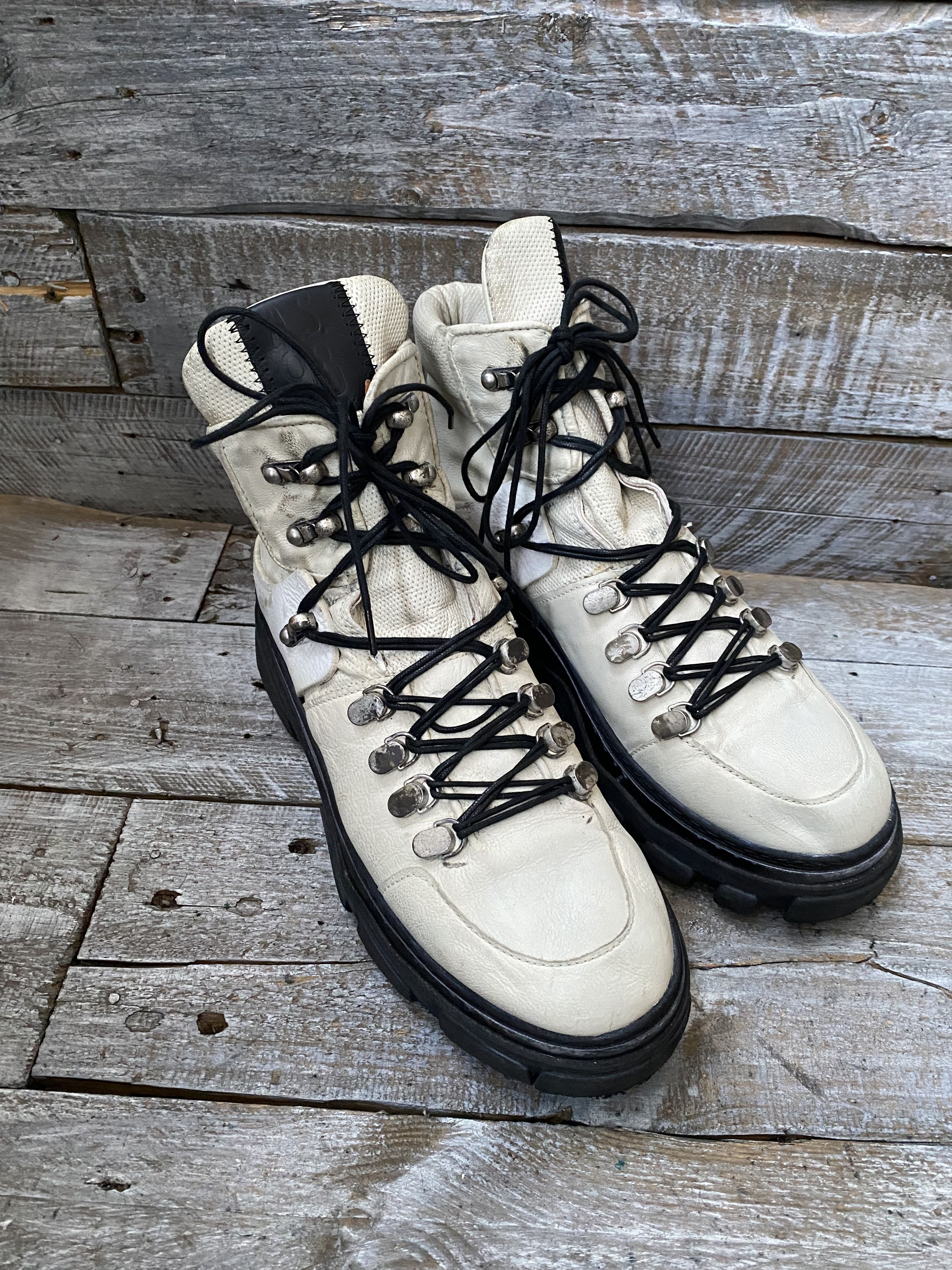 A.S.98 A.S.98 hiking leather grunge boots sz 41 Size US 8 / EU 41 - 10 Thumbnail