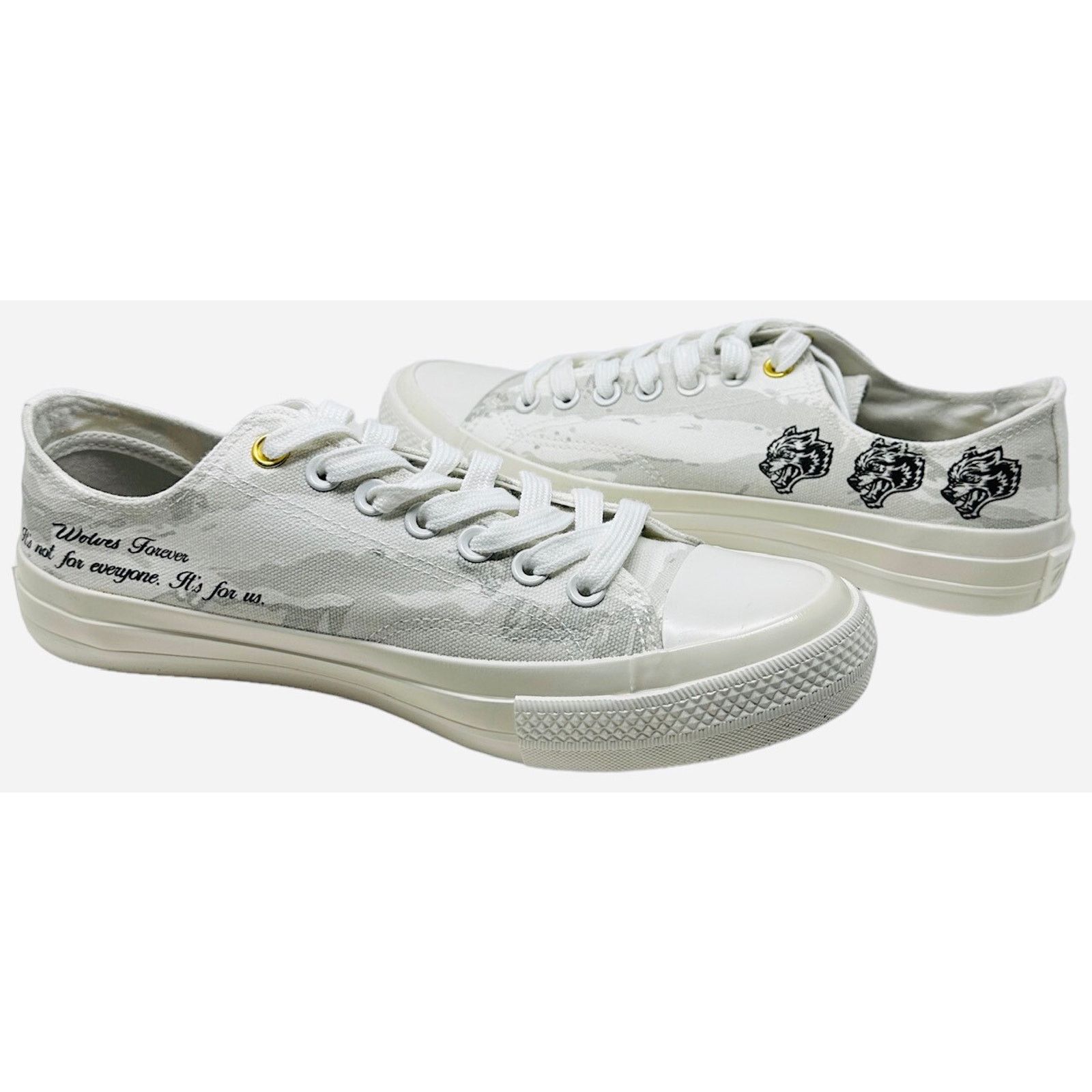 Darc Sport Darc Sport Low Top Shoes Wolves Gray/Off White Tiger Camo Size US 10 / EU 43 - 1 Thumbnail