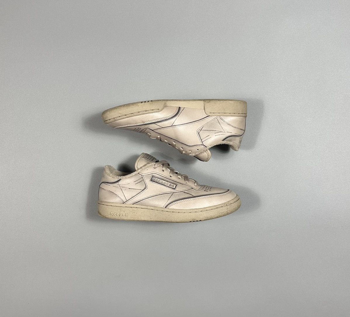 Maison Margiela × Reebok Reebok x Maison Margiela Project 0 Club C Low Top Sneakers Size US 7.5 / EU 40-41 - 1 Thumbnail