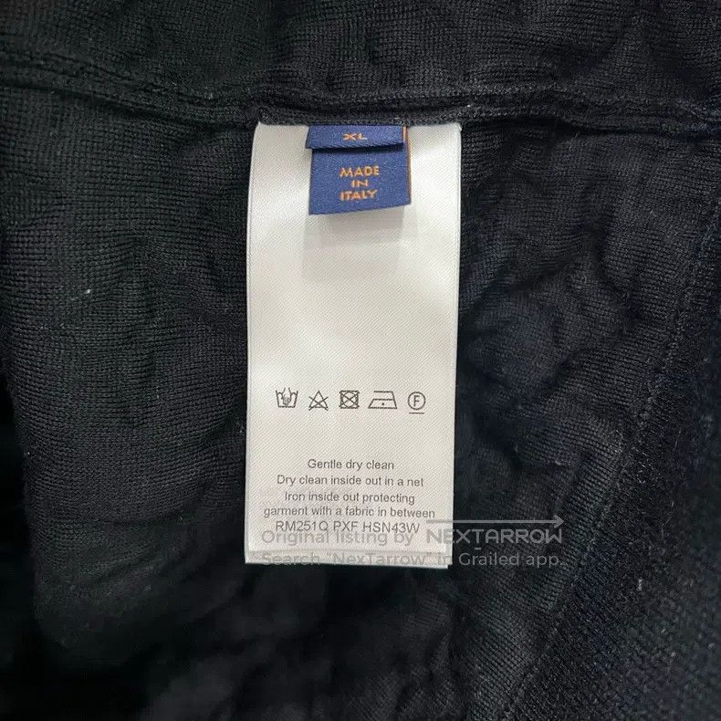Louis Vuitton Louis Vuitton 25 black dark pattern presbyopic full print Size US XL / EU 56 / 4 - 5 Thumbnail
