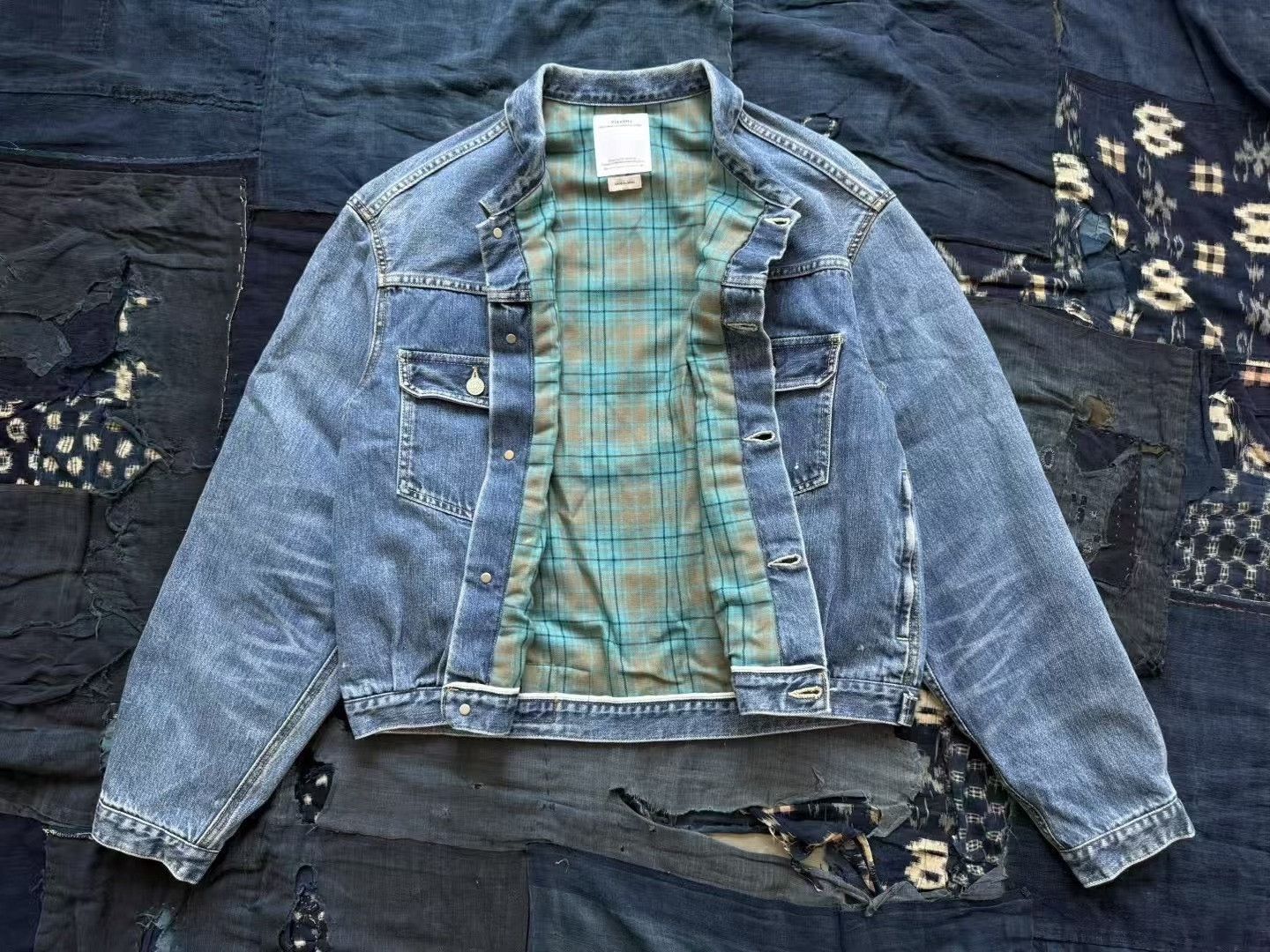 Visvim VISVIM 25SS 101X JKT DMGO CHECK Size US M / EU 48-50 / 2 - 1 Thumbnail