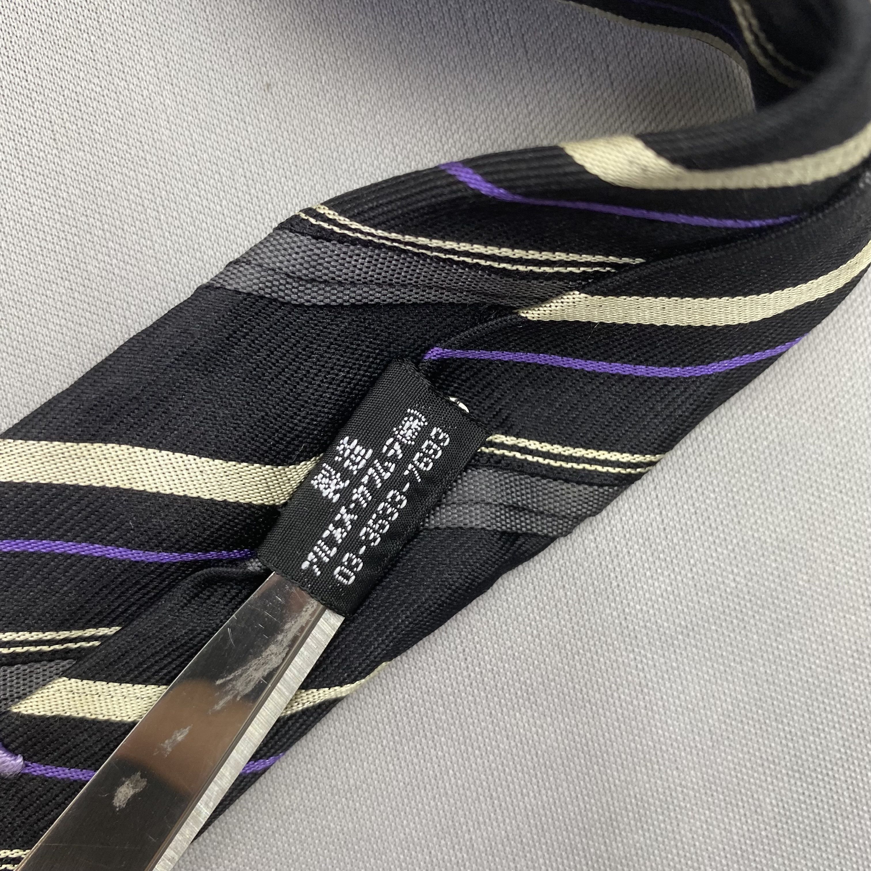 Katharine Hamnett London Vintage Katharine Hamnett SILK Necktie Cravate Pure Silk Size ONE SIZE - 8 Thumbnail