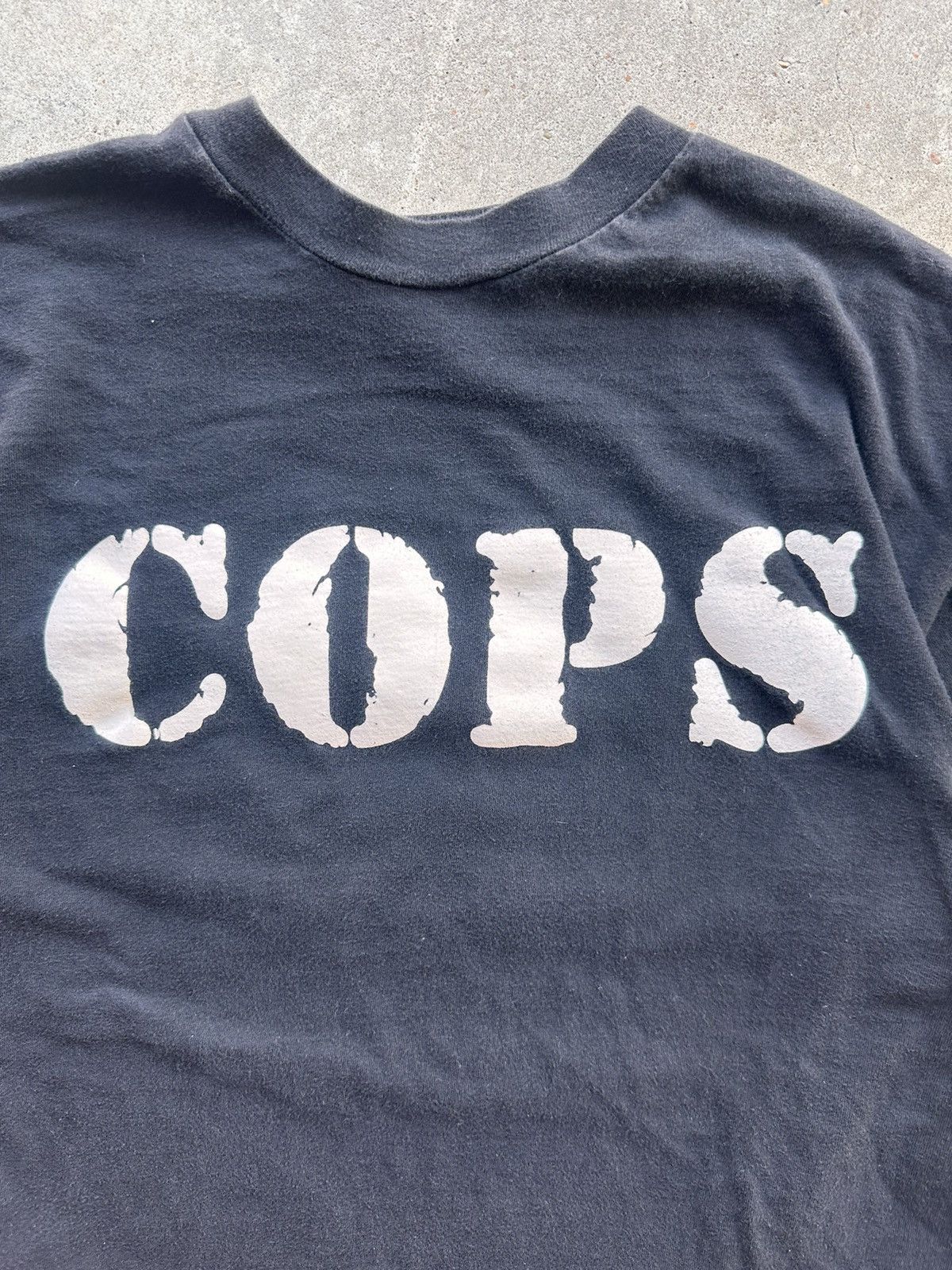 Vintage 90s Cops ‘Bad Boys’ Tshirt Size US L / EU 52-54 / 3 - 2 Thumbnail