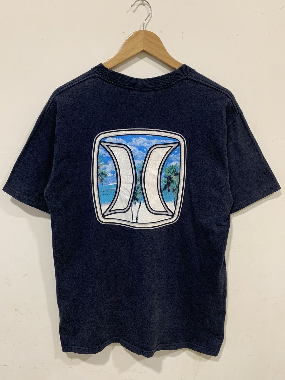 Hurley Vintage Hurley Surf Skate Streetwear USA M Blue Hype Rare Size US M / EU 48-50 / 2 - 1 Thumbnail
