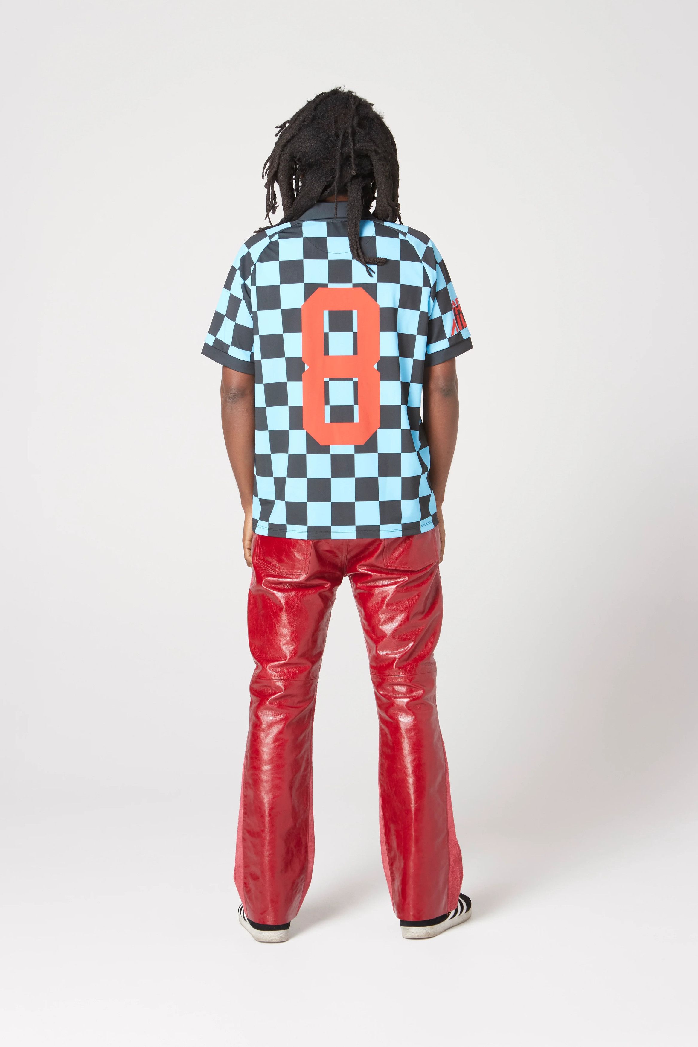 Gallery Dept. o1mle0725 Alvarado Soccer Jersey Check Polo Shirt Multicolor Size US M / EU 48-50 / 2 - 7 Thumbnail
