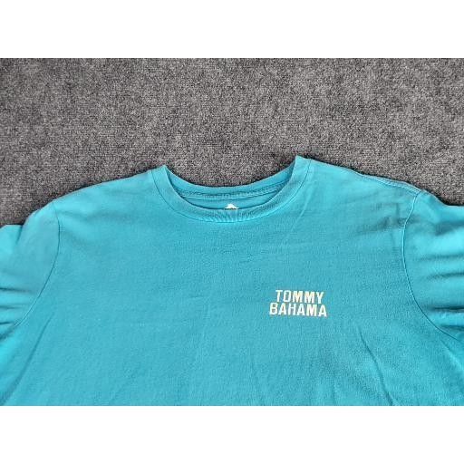 Tommy Bahama Tommy Bahama TShirt Gulltending Men Sz M Cotton Blue Island Size US L / EU 52-54 / 3 - 2 Thumbnail