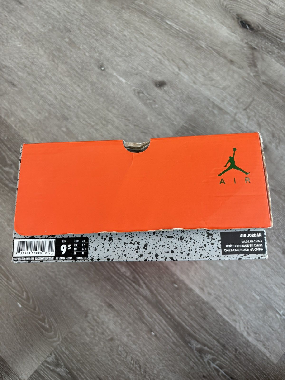Jordan Brand Air Jordan 6 Retro “Gatorade Like Mike White” **PRE-OWNED** Size US 9.5 / EU 42-43 - 9 Thumbnail