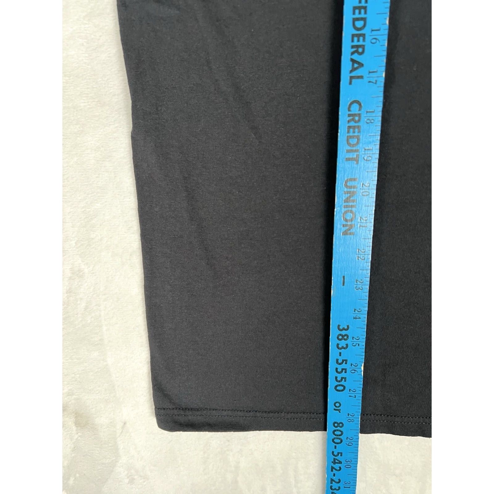 Delta VINTAGE AC/DC Back In Black T-Shirt XL Black Chrome Y2K Rock Band Music 90s 80s Men Mens Size US XL / EU 56 / 4 - 5 Thumbnail