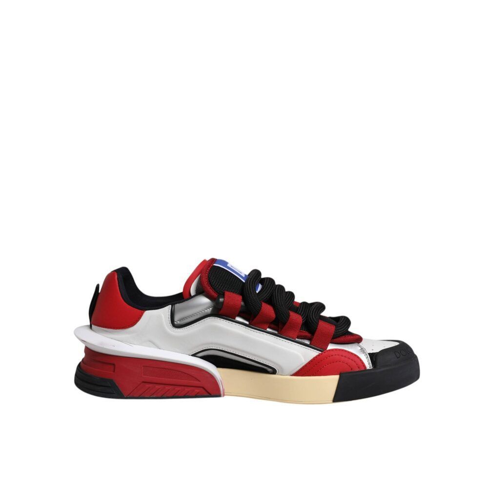 Dolce Gabbana Multicolor Portofino Space Sneakers Shoes