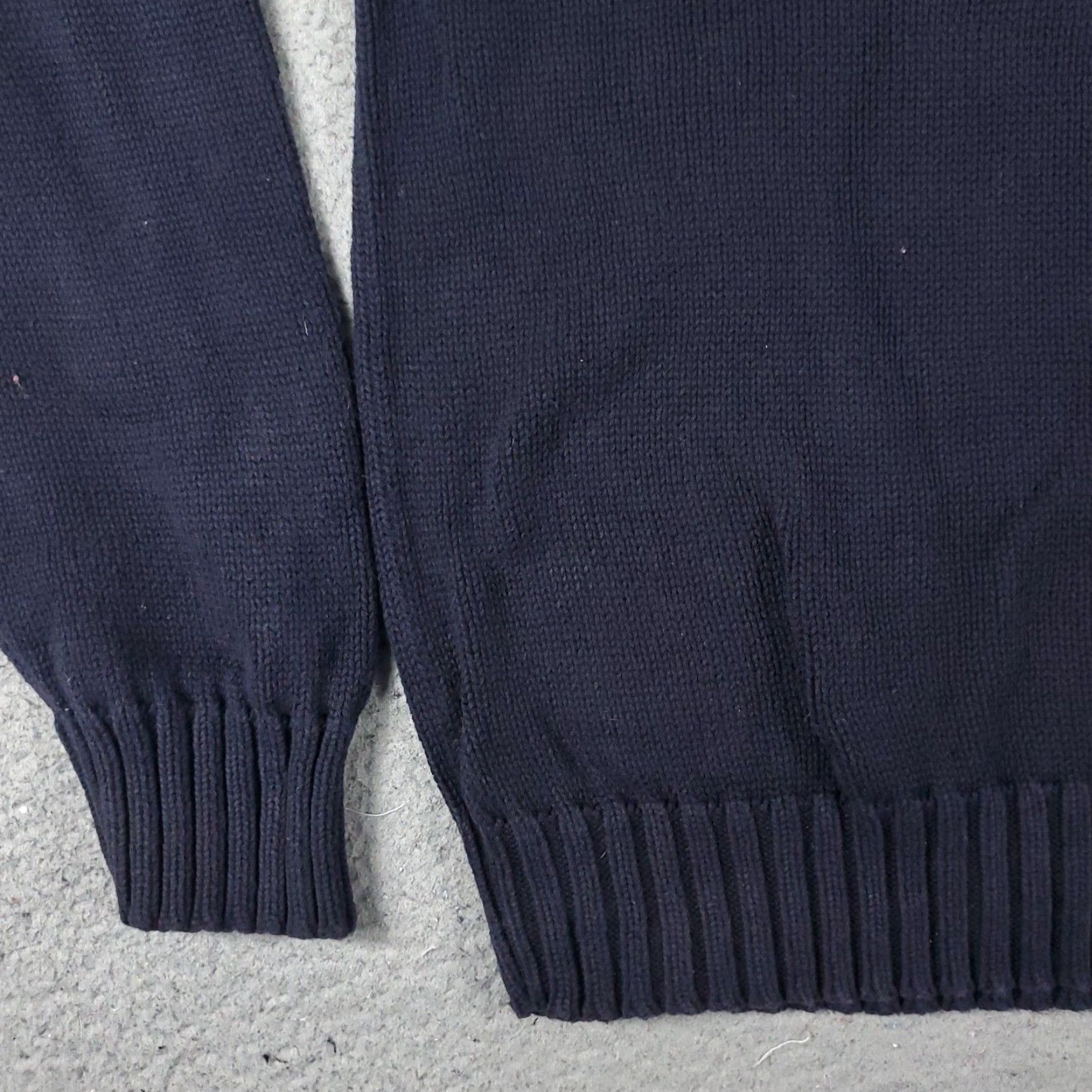 Nautica Nautica Blue Sweater Mens XL Long Sleeve 1/4 Zip Up Pullover Size US XL / EU 56 / 4 - 3 Thumbnail