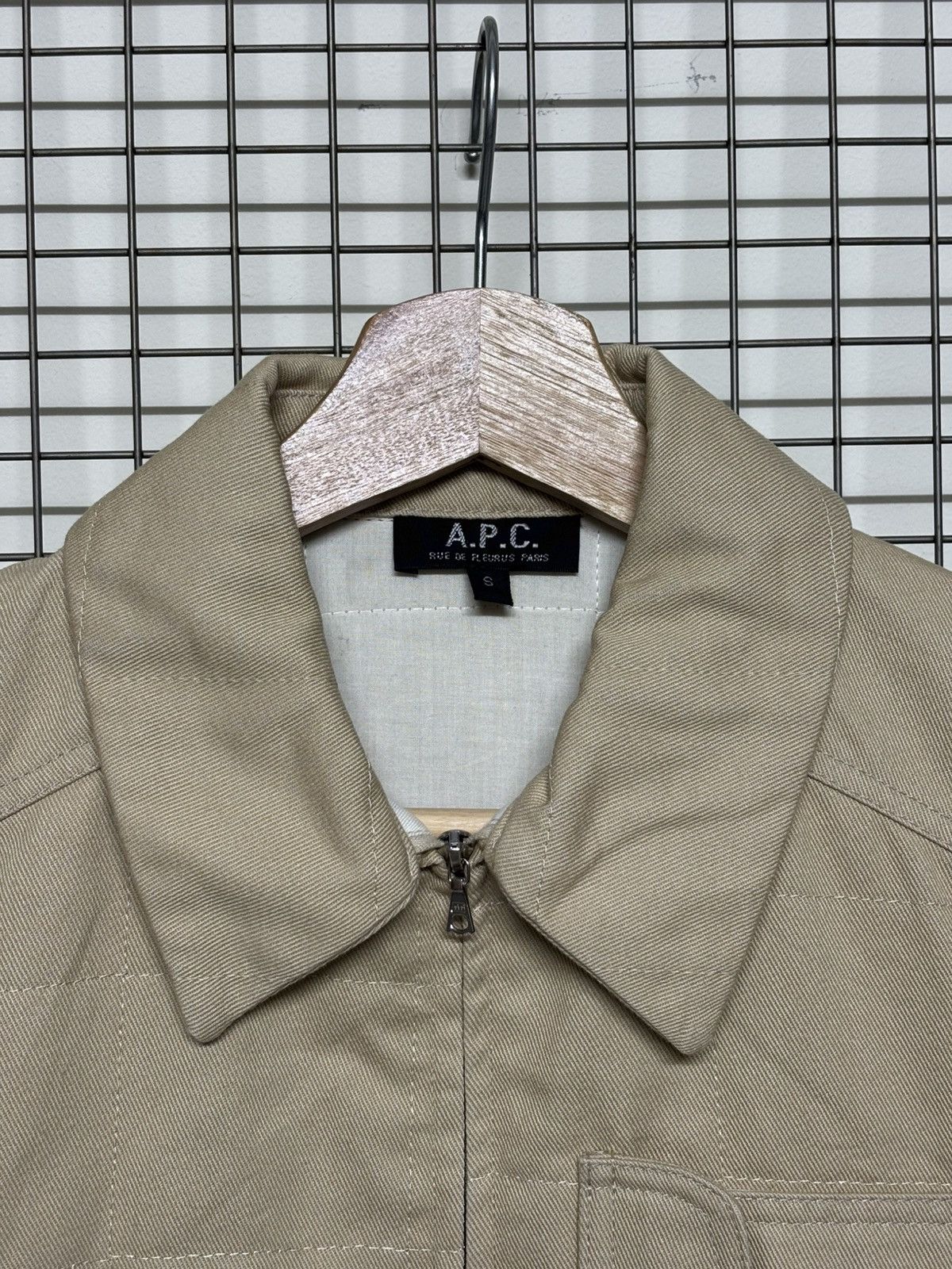 A.P.C. A.P.C River 2001 Zipper Denim Jacket Size US S / EU 44-46 / 1 - 4 Thumbnail