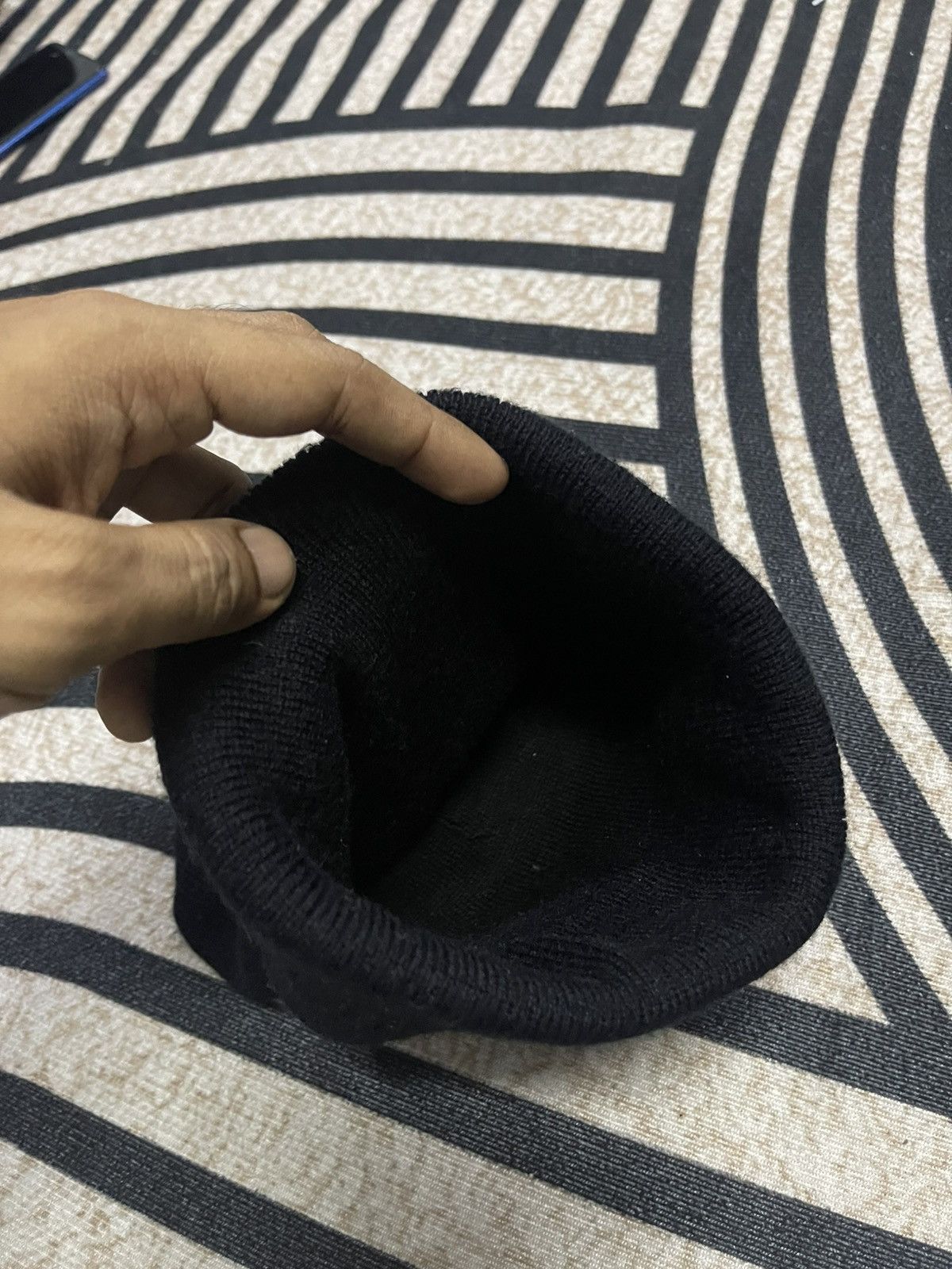 Nike 90s NIKE SWOOSH BEANIE HAT RARE Size ONE SIZE - 7 Thumbnail